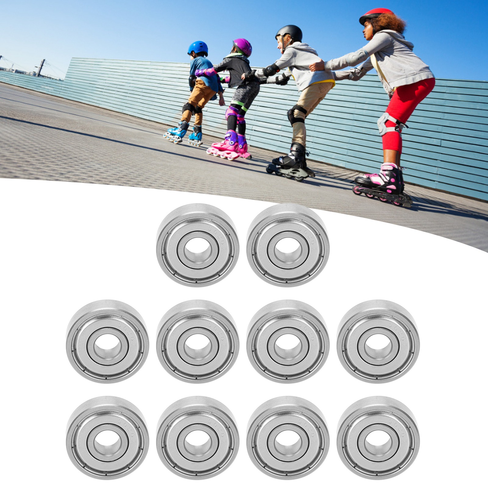 Ich Verkaufe 10 Edelstahlkugellager S626z, Abmessungen Je Kugel: 6 × 19 × 6 Mm.