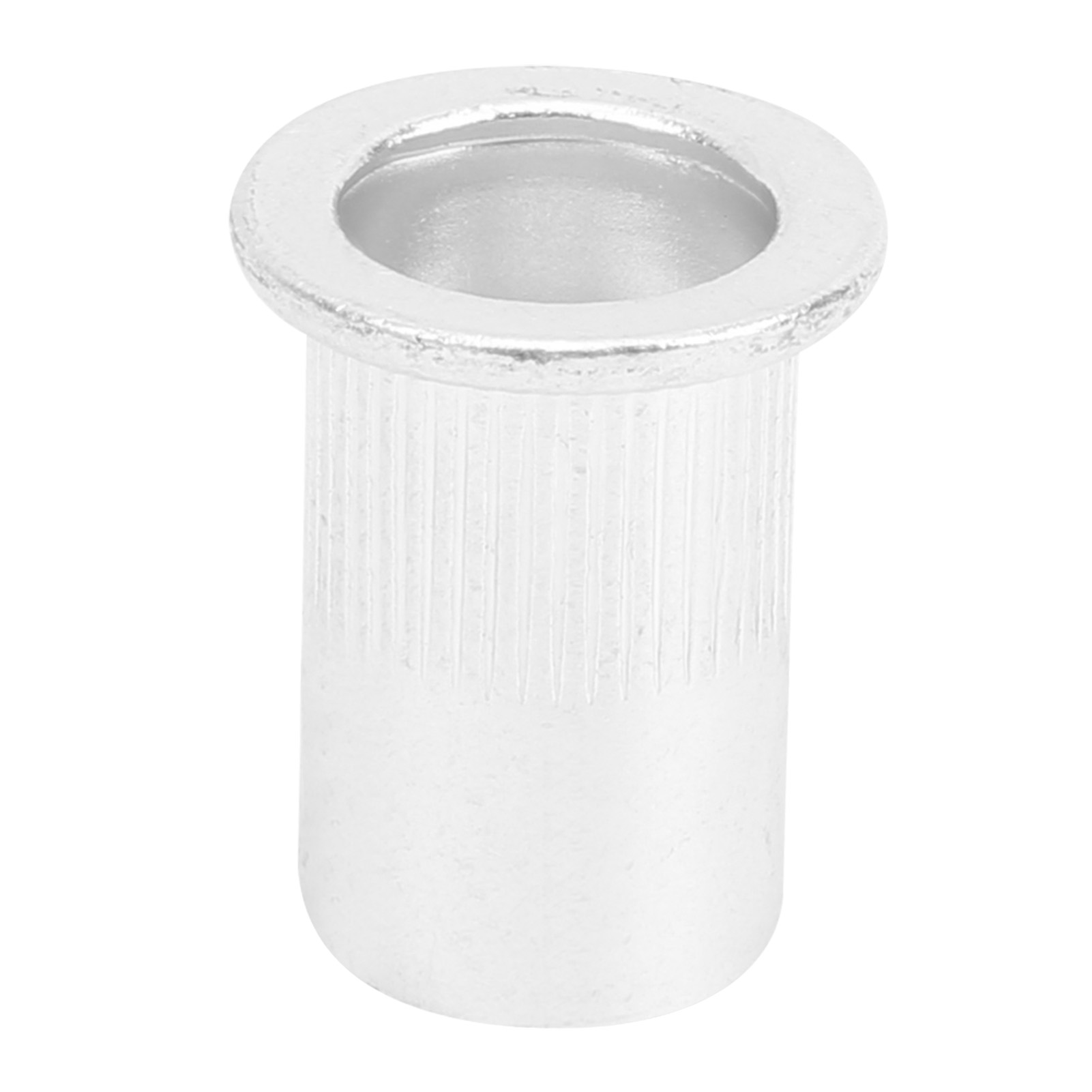 Packung Mit 100 M10-flachkopf-aluminium-nietmuttern Mit Vertikaler Nut