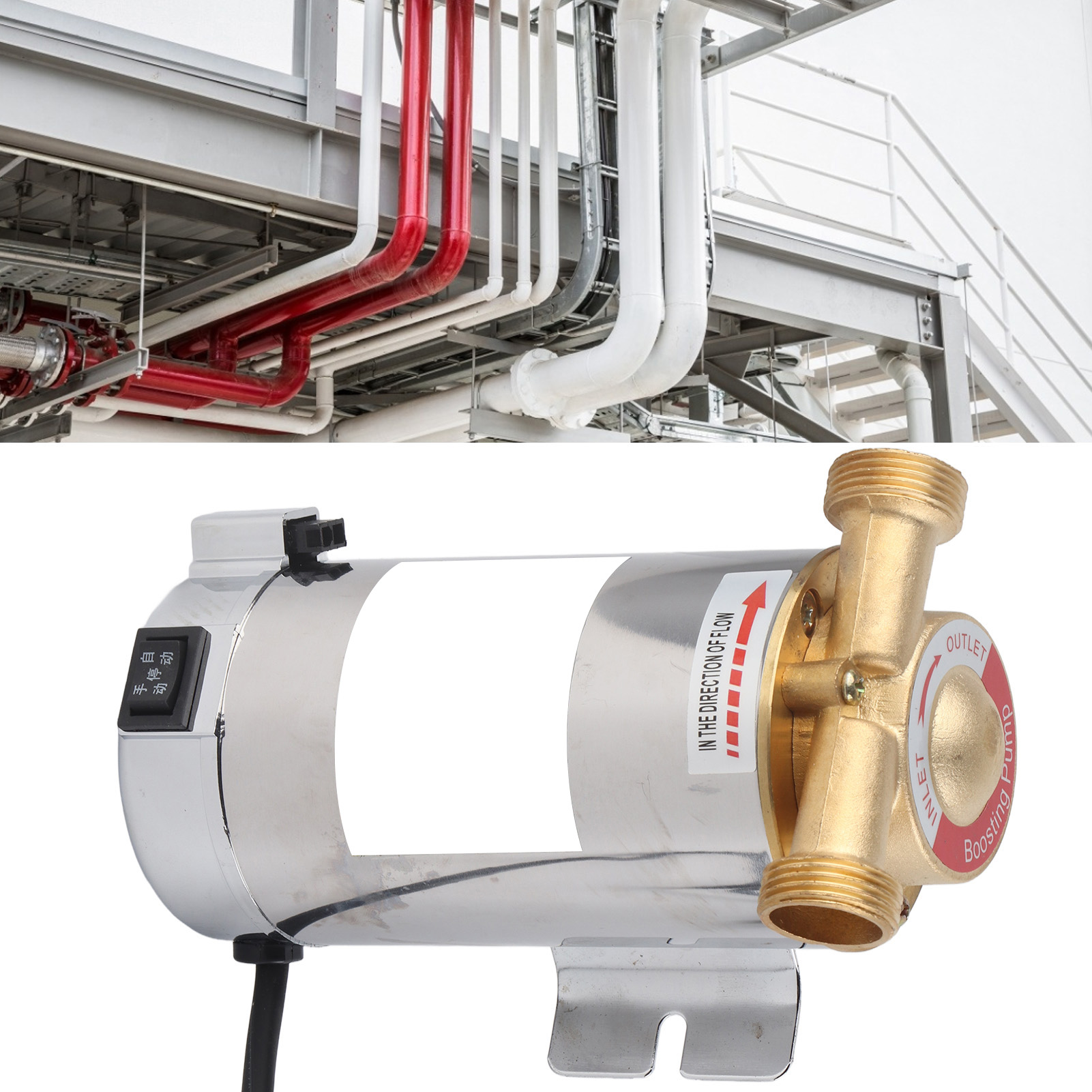 Wg-100 100w Miniatur-boosterpumpe, Automatische Boosterpumpe (europäischer Standard 220v)