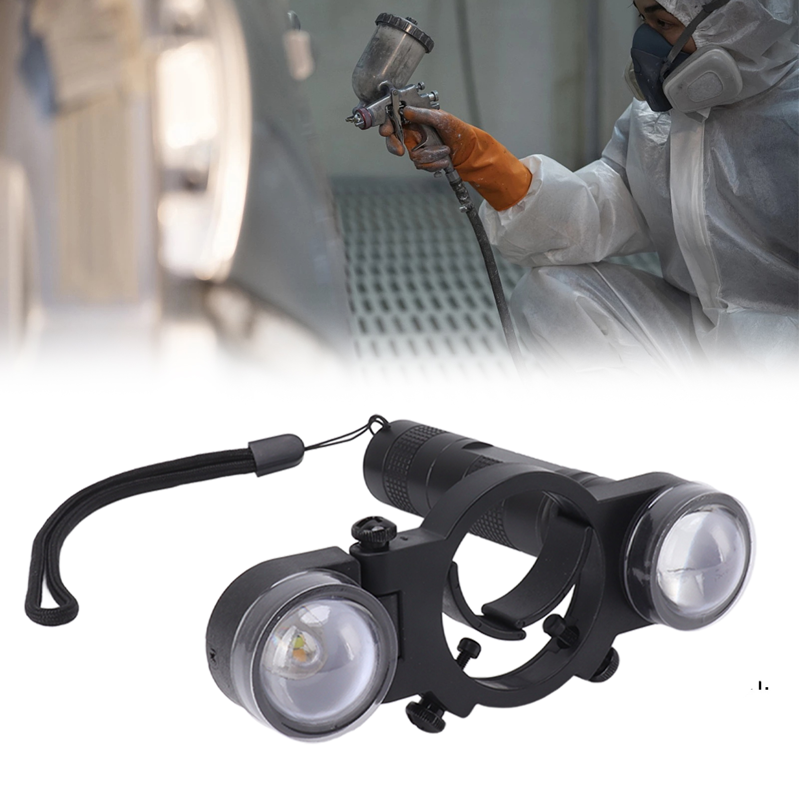 4,2-v-farbpistolenlampe, Spezielle Zusatzbeleuchtung Für Usb-farbpistolen, Pneumatisches Spritzwerkzeug Für Autolacke