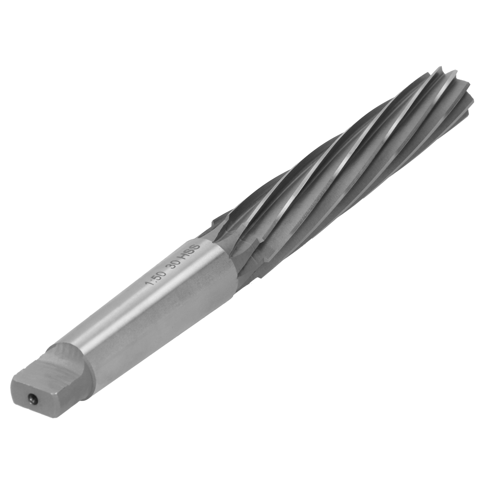 1:50 Reibahle, Kegelreibahle, W4241 Kegelreibahle, 1:50 Gewindereibahle – Spezifikationen: Kleines Ende, 3010 Mm Schneide, 1904 Mm Schneidlänge, Kegelschaft