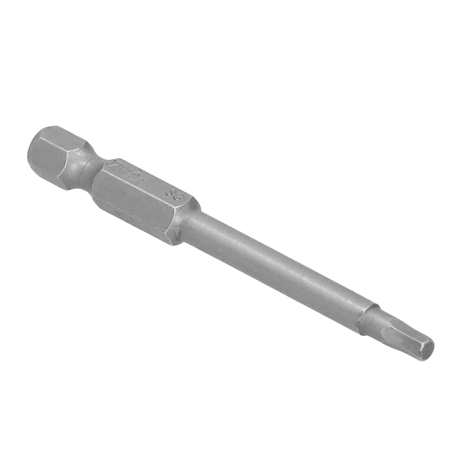 3-mm-innensechskant-schraubendreherbit, Gehärteter Elektroschraubendreherbit Mit Magnetischer Spitze, S1/4 65 Mm