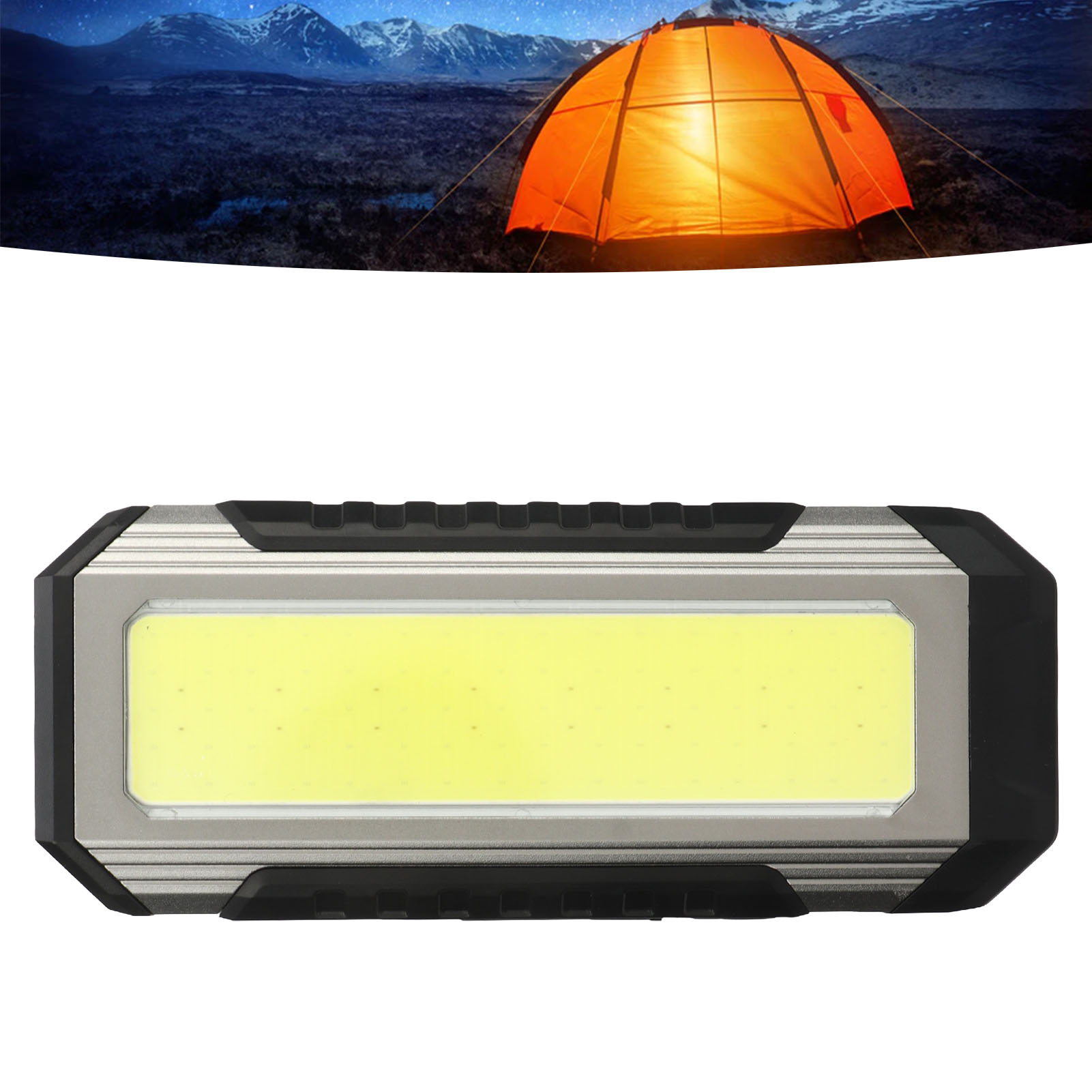 Wiederaufladbare Magnetische Led-arbeitsleuchte, 1000 Lumen, Hakendesign, 7 Beleuchtungsmodi, Rotes Licht, Geeignet Für Autoreparaturen, Camping Und Sturmbeleuchtung.