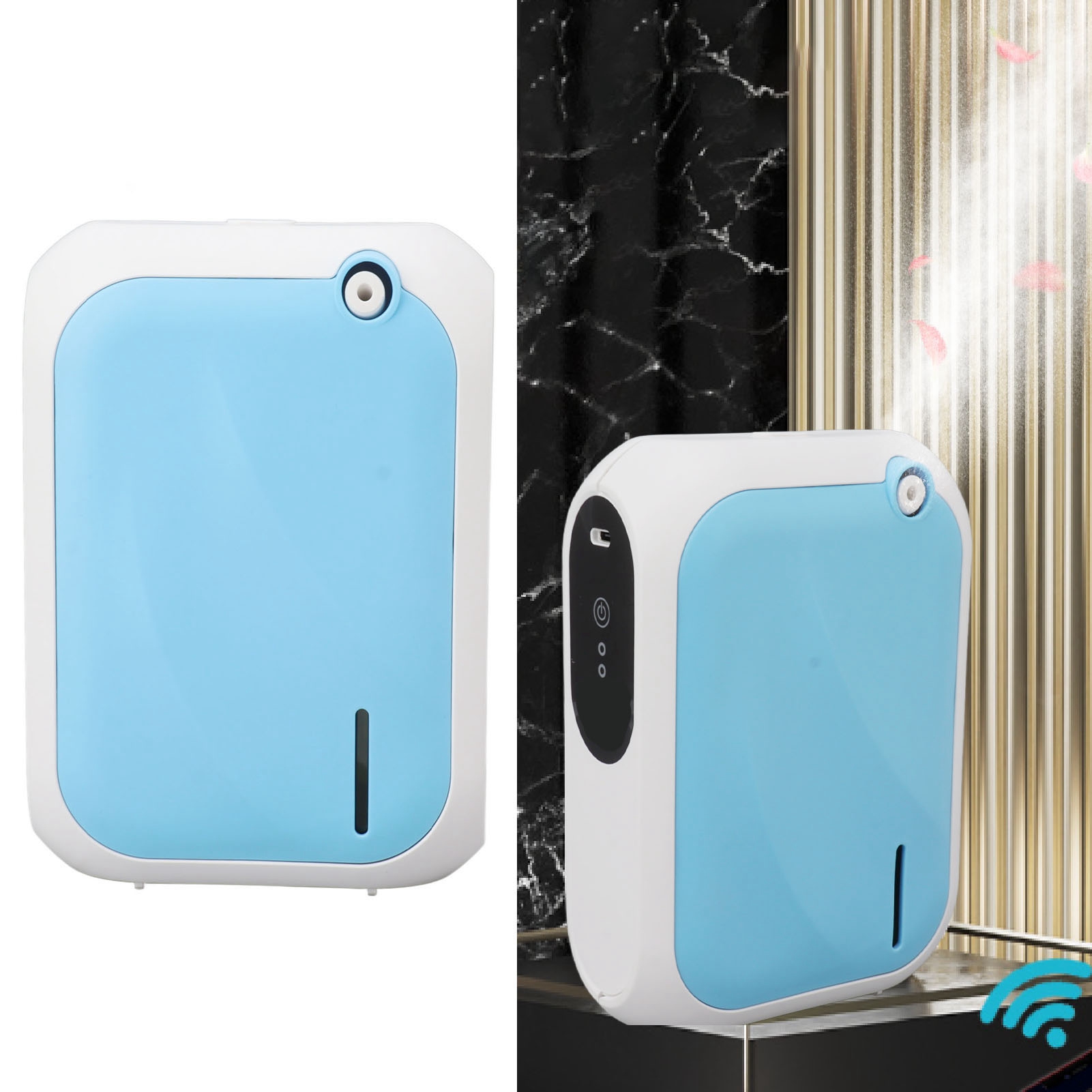 Programmierbarer Bluetooth-aroma-diffusor Mit 200 M³ Fassungsvermögen Und App-anbindung, Ideal Für Hotels, Saunen Und Spas. Automatischer Ätherischer Öl-diffusor Mit 140 Ml Fassungsvermögen, Usb-ansch