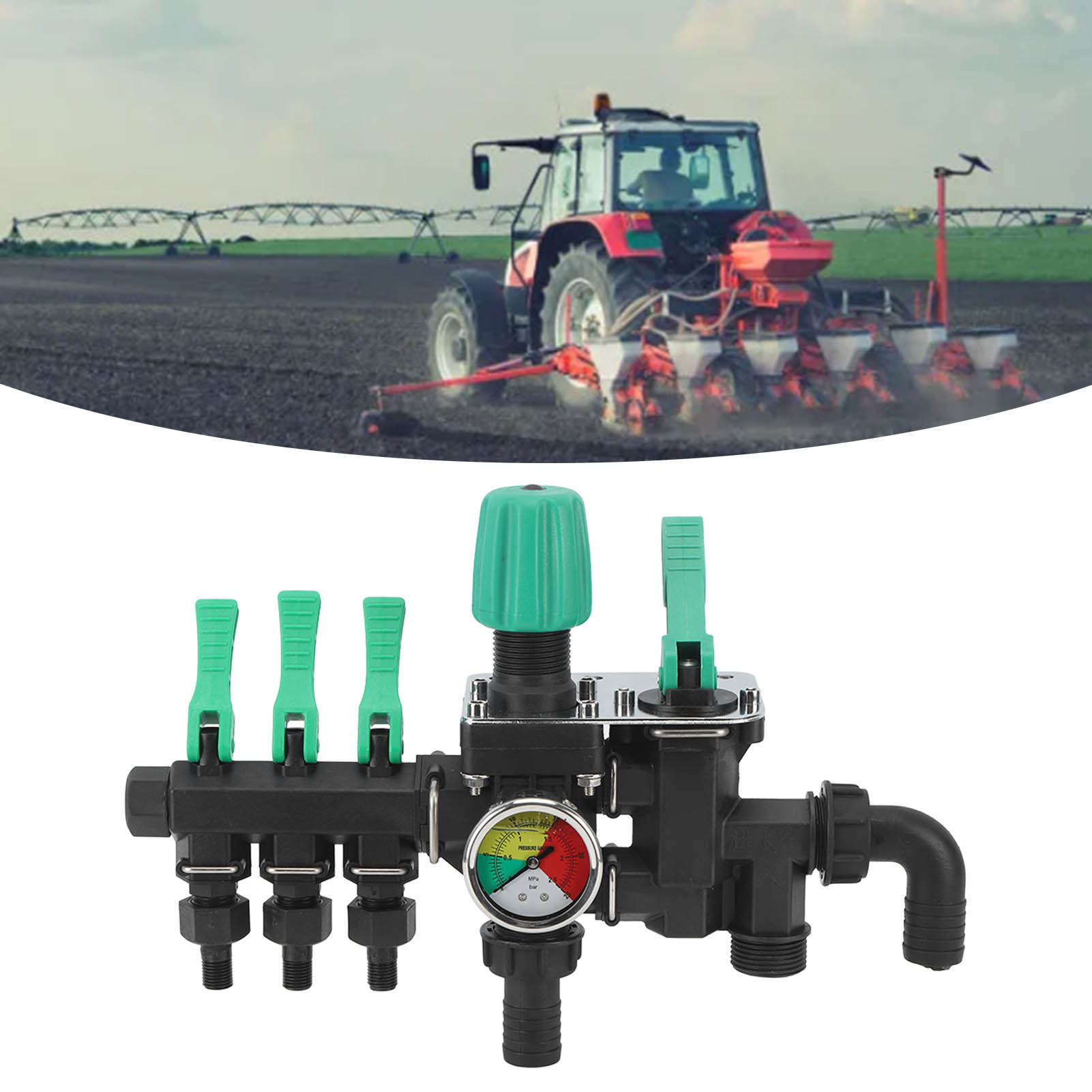Hochdruck-shunt- Und Hauptstabilisatorschalter Für Landwirtschafts- Und Pflanzenschutzspritzen, 3-wege-wasserverteiler (ohne Zwangsbeaufschlagung)