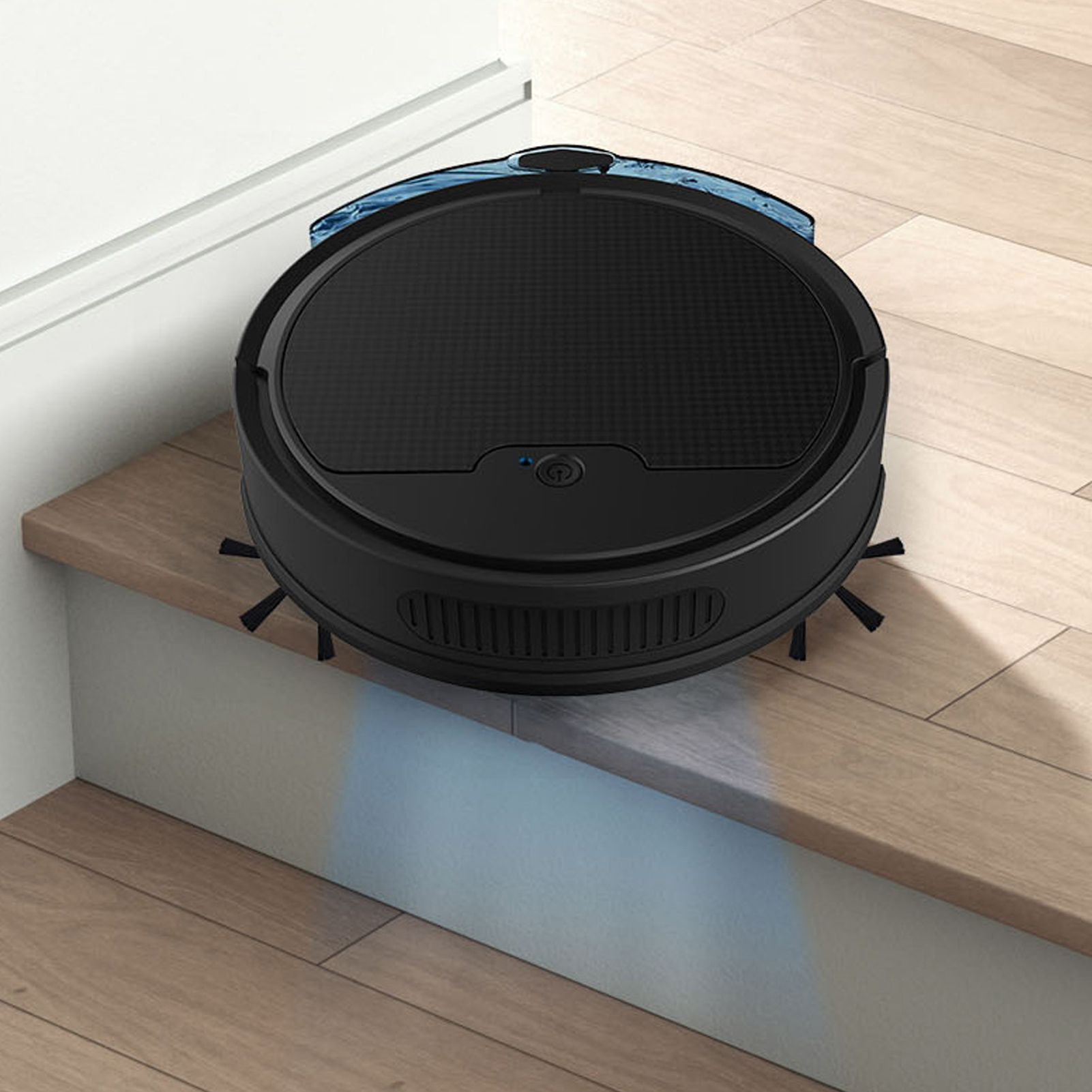 Saugroboter Für Die Wohnungsreinigung Mit Intelligenter App, Automatischem Wassertank, All-in-one-saugroboter Zum Fegen Und Wischen Von Böden, Geeignet Für Hartböden, Fliesen, Tierhaare, Teppiche, Sch