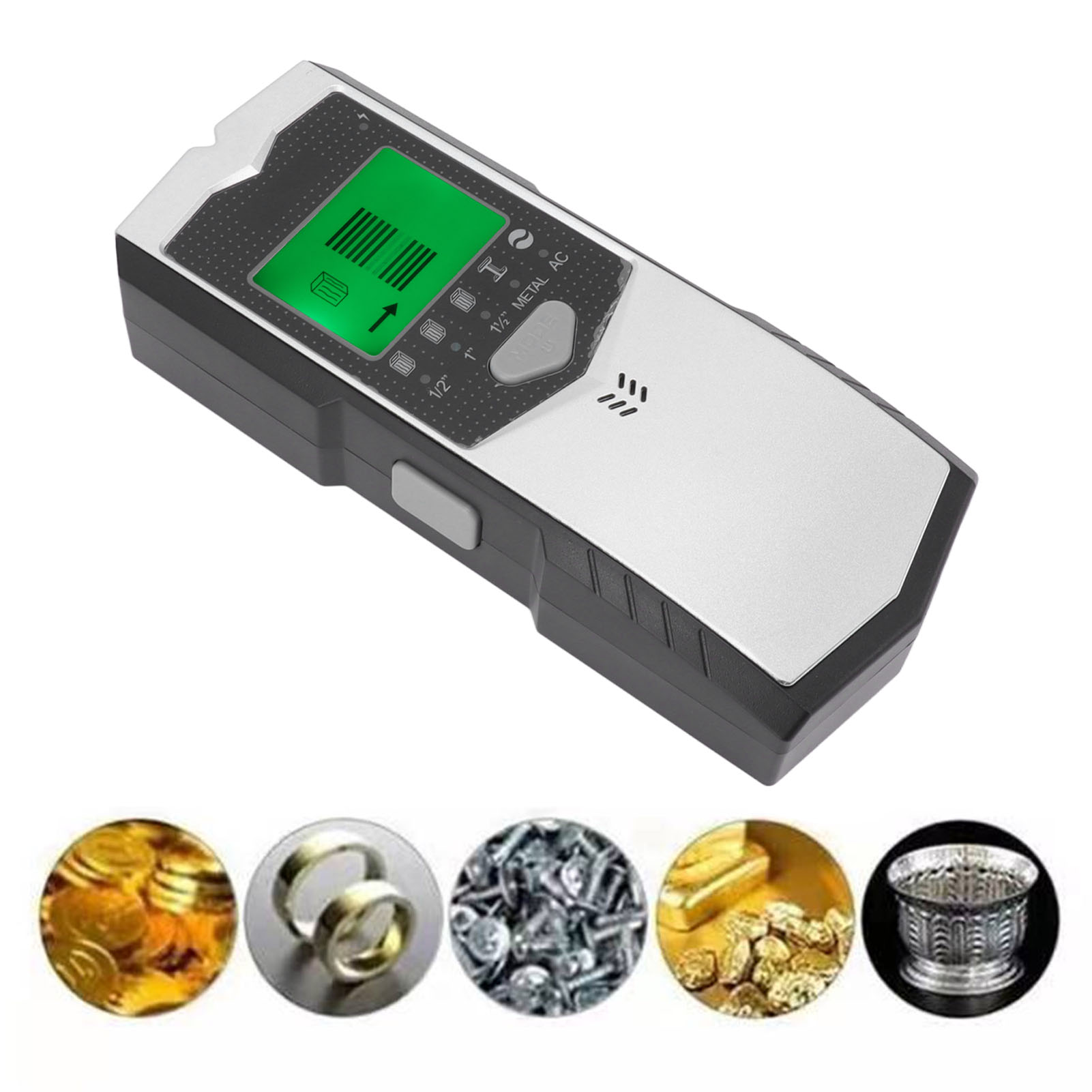 5-in-1-wandmetalldetektor, Tragbarer Wandmetalldetektor