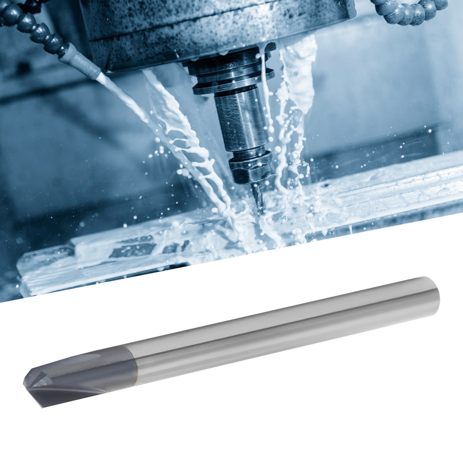 3-schneidiger Fasenfräser, 120°-cnc-fräser, D4120°50l-bohrer