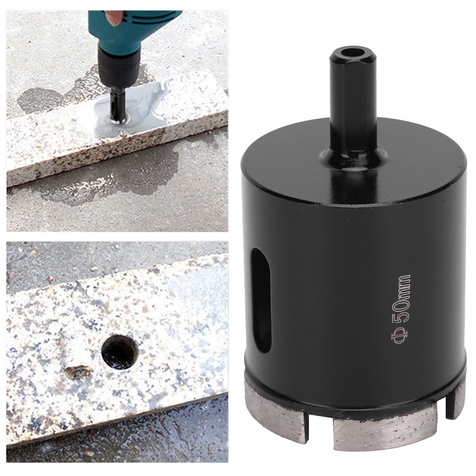 50-mm-sinterdiamantbohrer Zum Bohren Von Keramikfliesen, Beton Und Marmor