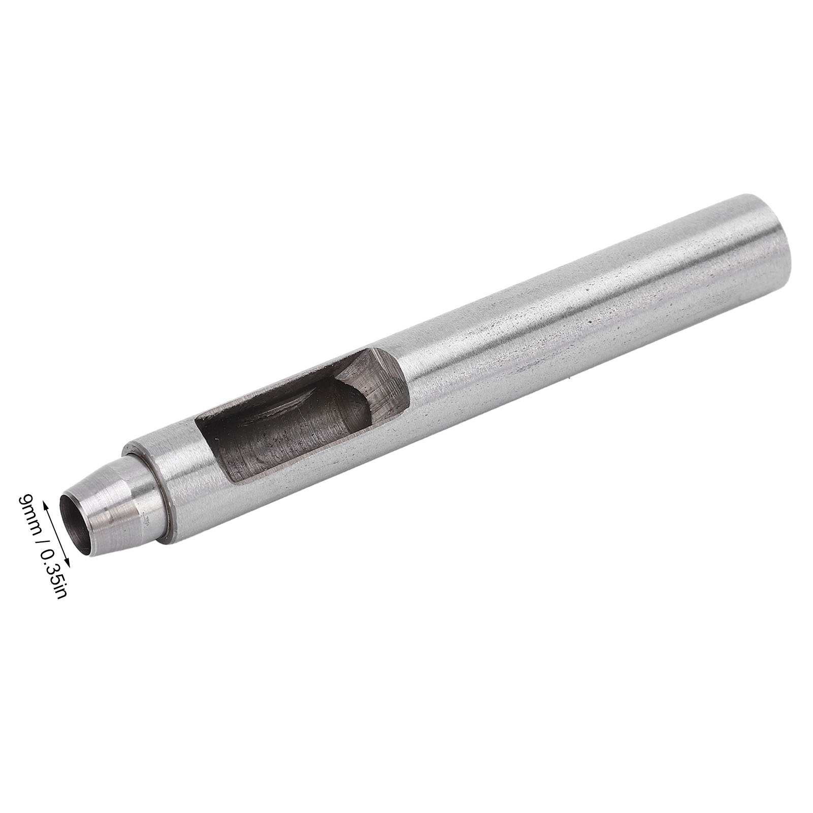Runde, Gerade Stempel Von 6 Bis 10 Mm, Komplett Aus Stahl, Für Lederarbeiten (9 Mm).