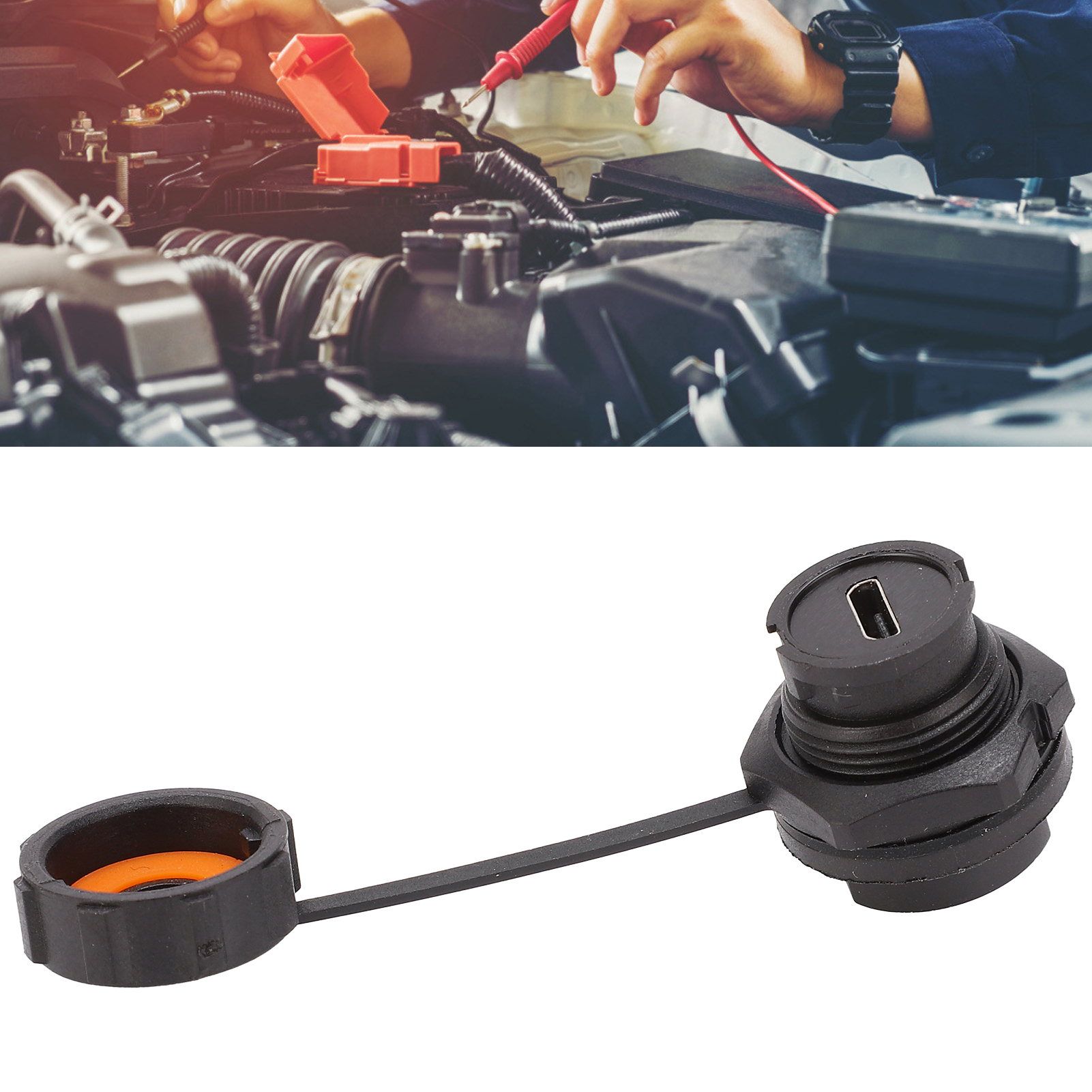 Wasserdichter Usb-anschluss E10mc-bf1-f, Rückseitige Micro-usb-buchse Auf Der Leiterplatte
