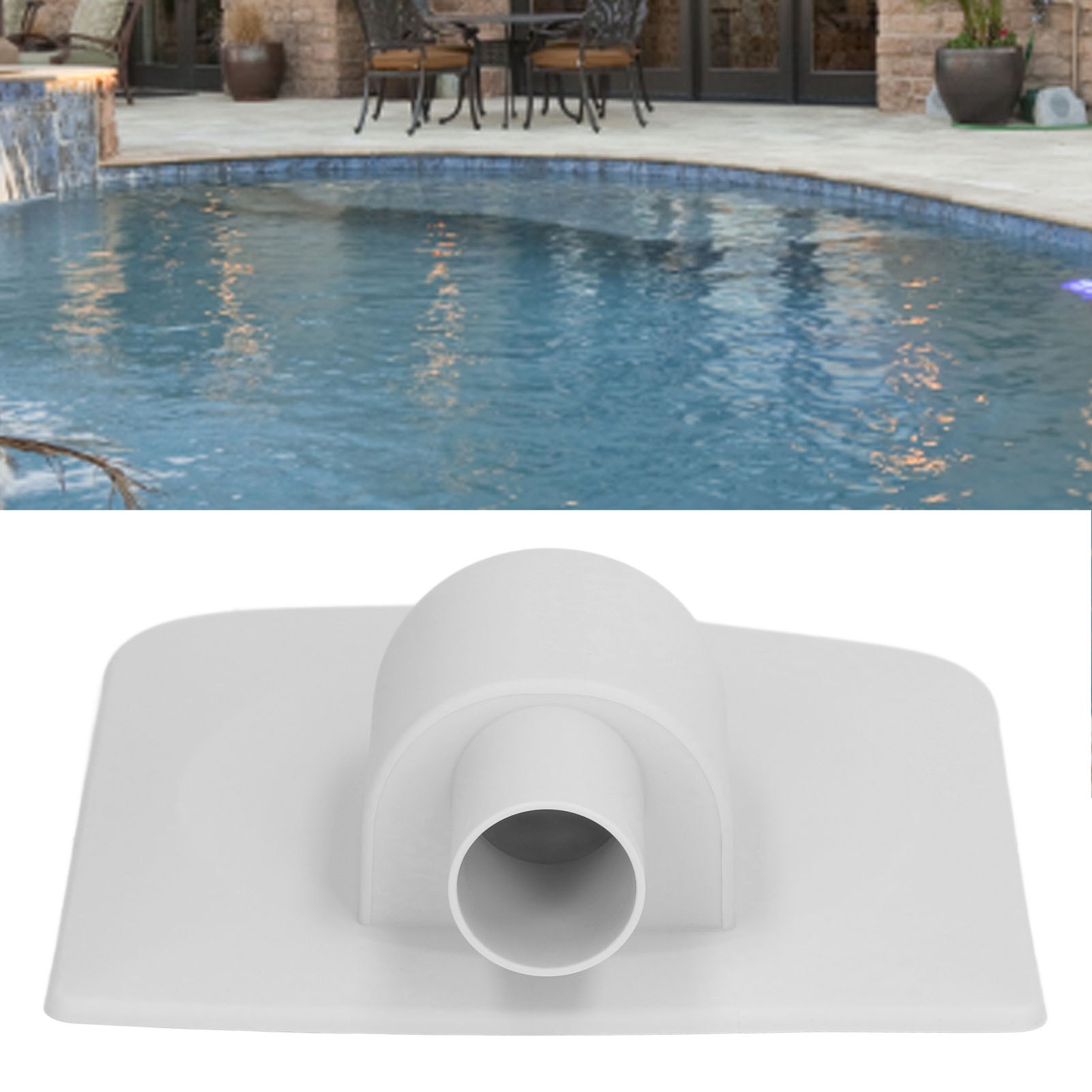 Anschlüsse Für Poolreinigungszubehör, Kompatibel Mit Summer Waves Saugplattenadaptern