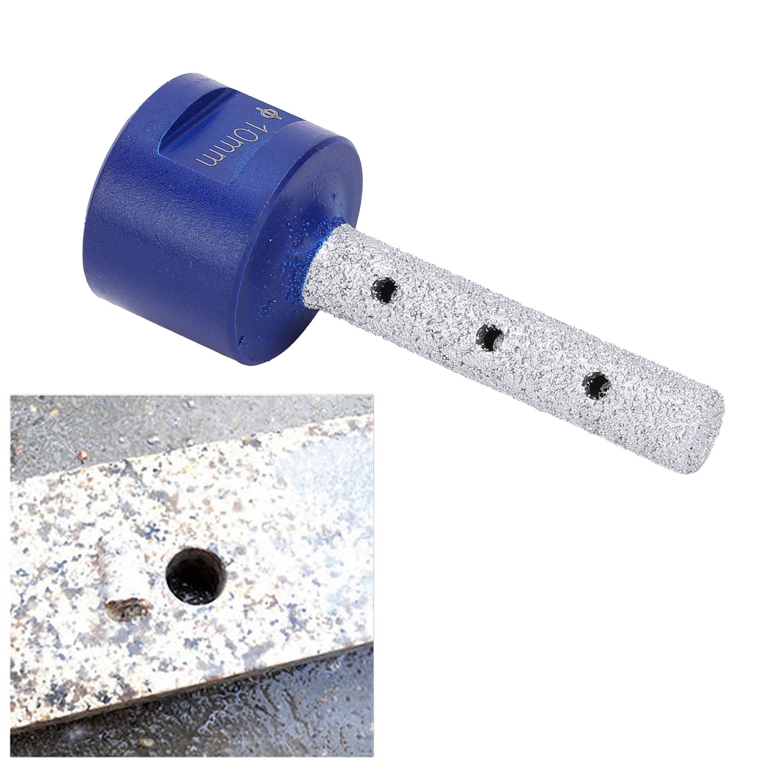 M14 Trocken-diamantbohrer, Gelöteter Fräser Für Granit, Marmor, Fliesen, Glas, 10 Cm