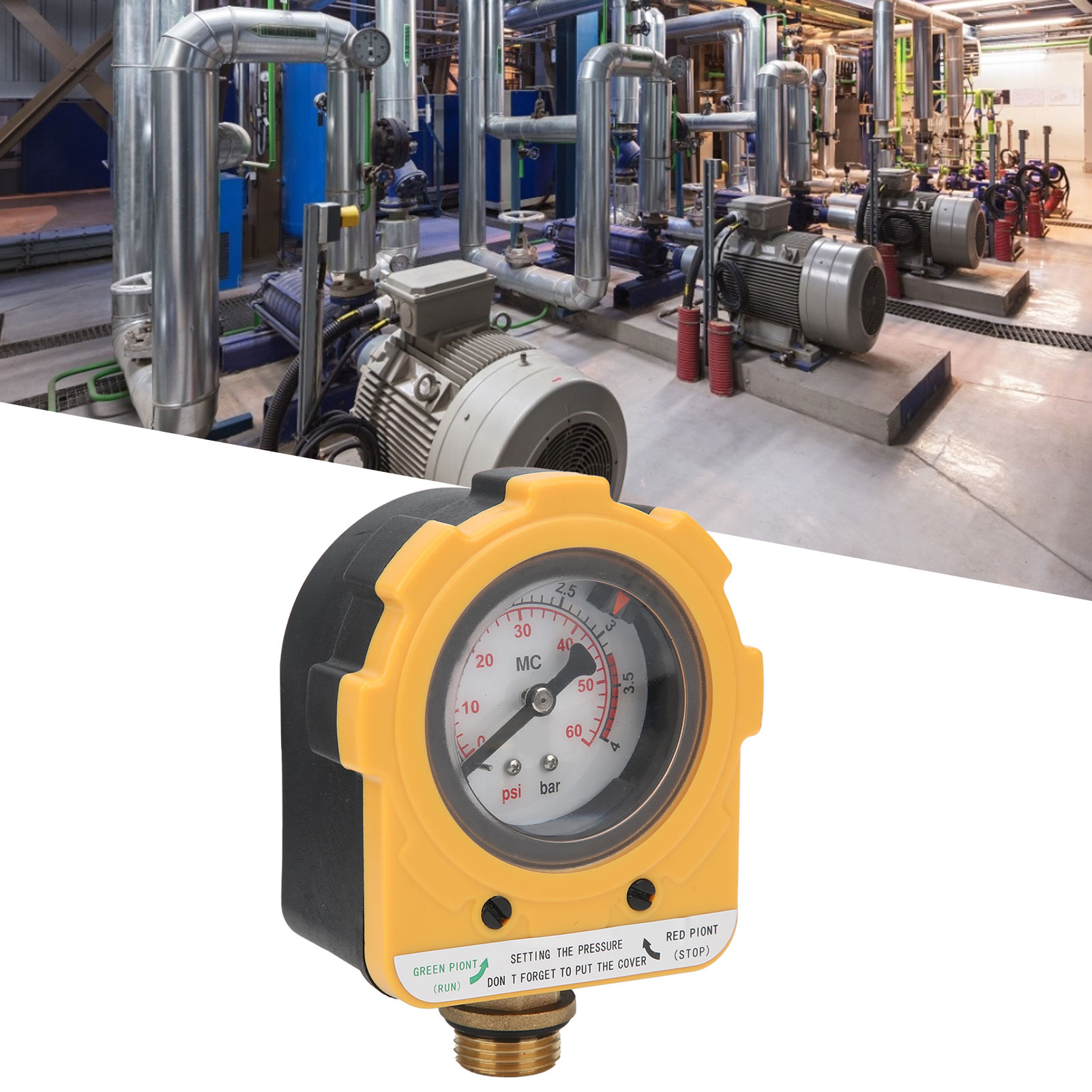 Automatischer Druckregler E04-1500 Für Wasserpumpen (europäischer Standard Ac220v)