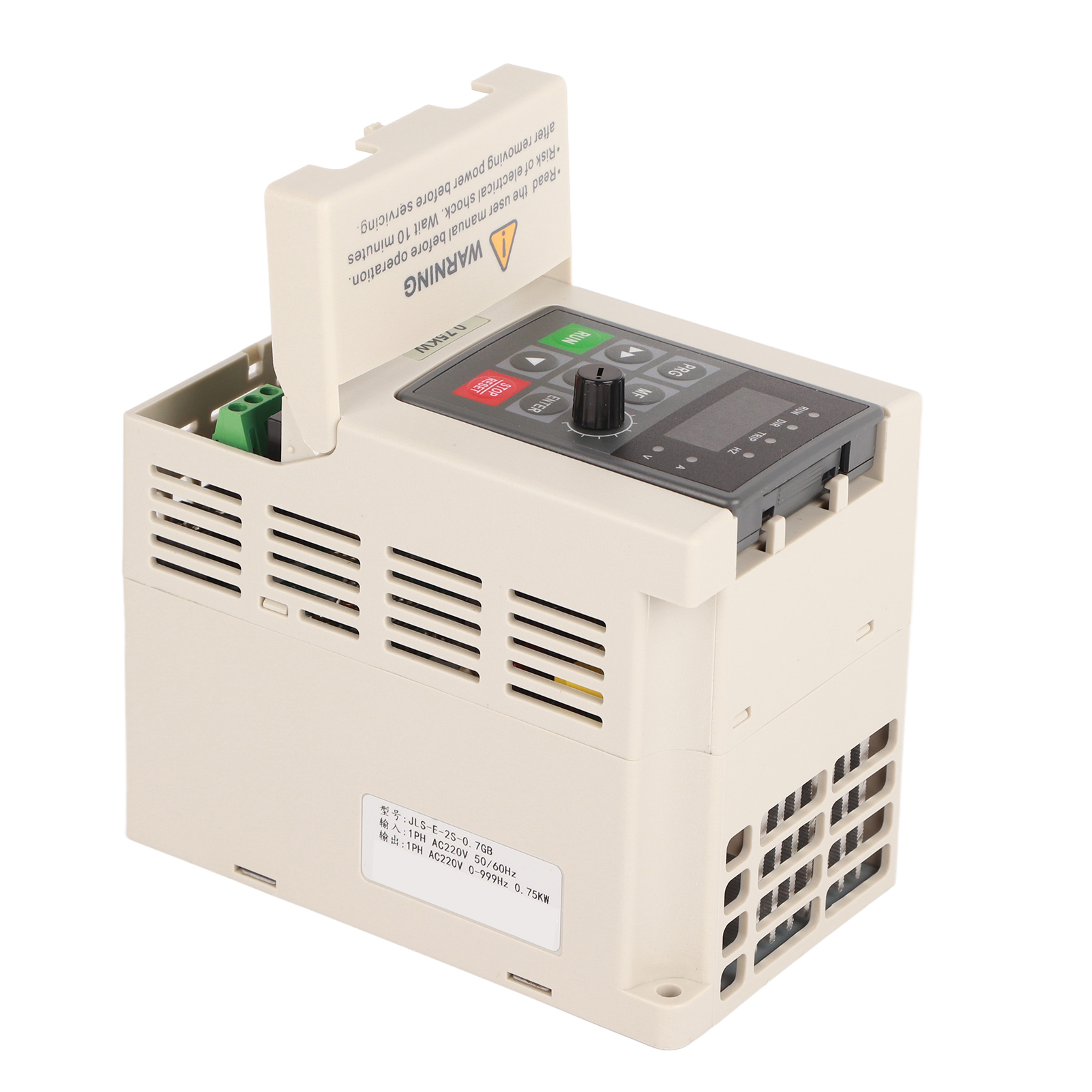 Einphasiger 0,75-kw-frequenzumrichter, Einphasiger Ein- Und Ausgang, Serie Jls-e-2s