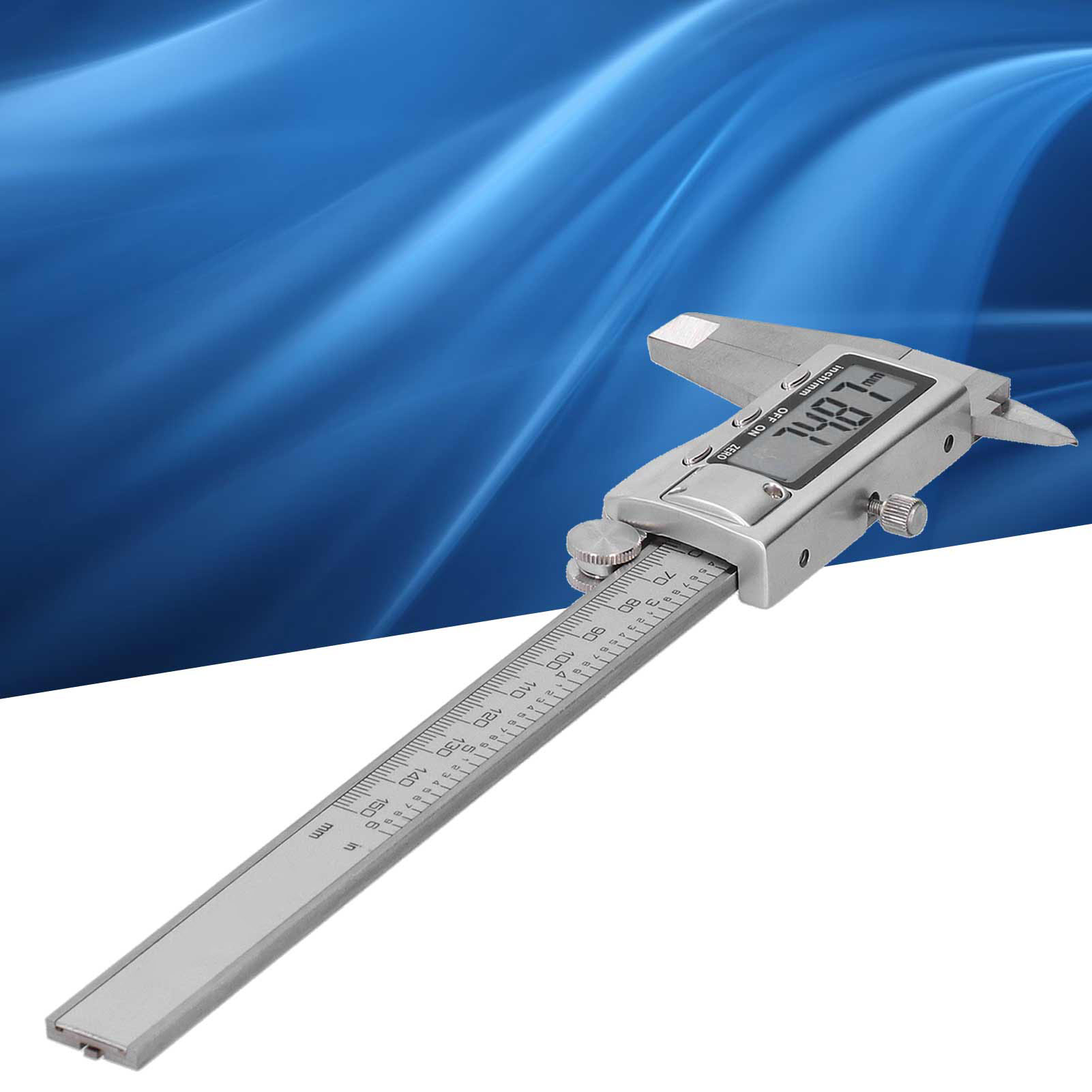 150-mm-digitalmessschieber Aus Edelstahl