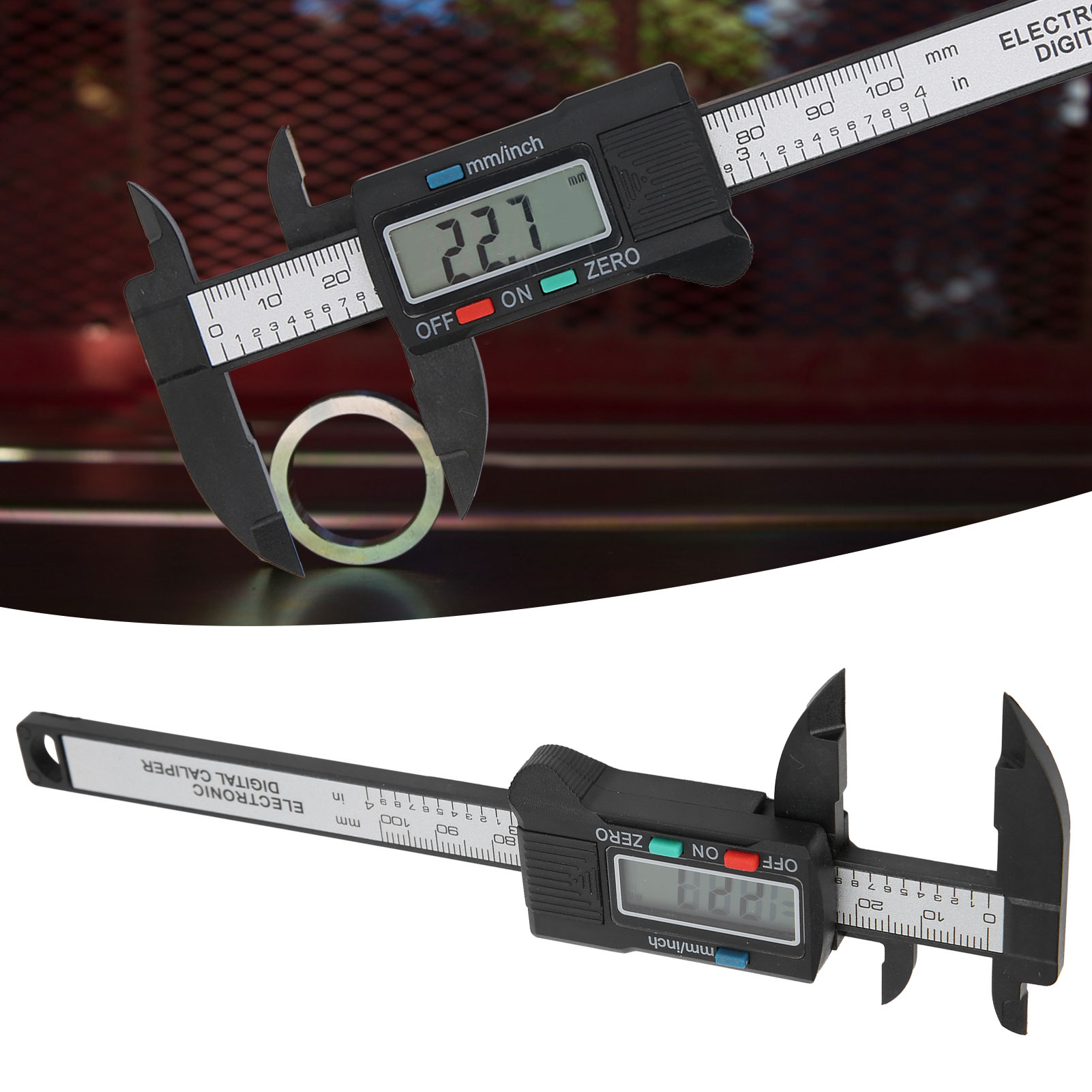 Hochpräziser Digitaler Messschieber (nonier-messschieber) 0-100 Mm/4 Zoll