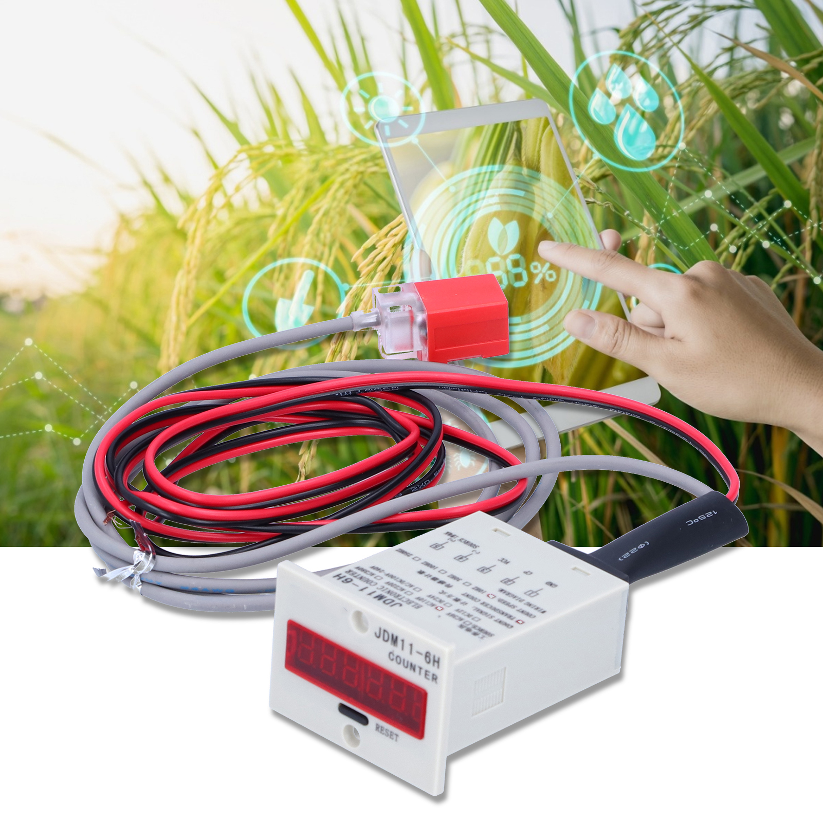 Berm® Bem-6h-05n-ct 220v Ac Induktives Elektronisches Digitales Industriemessgerät
