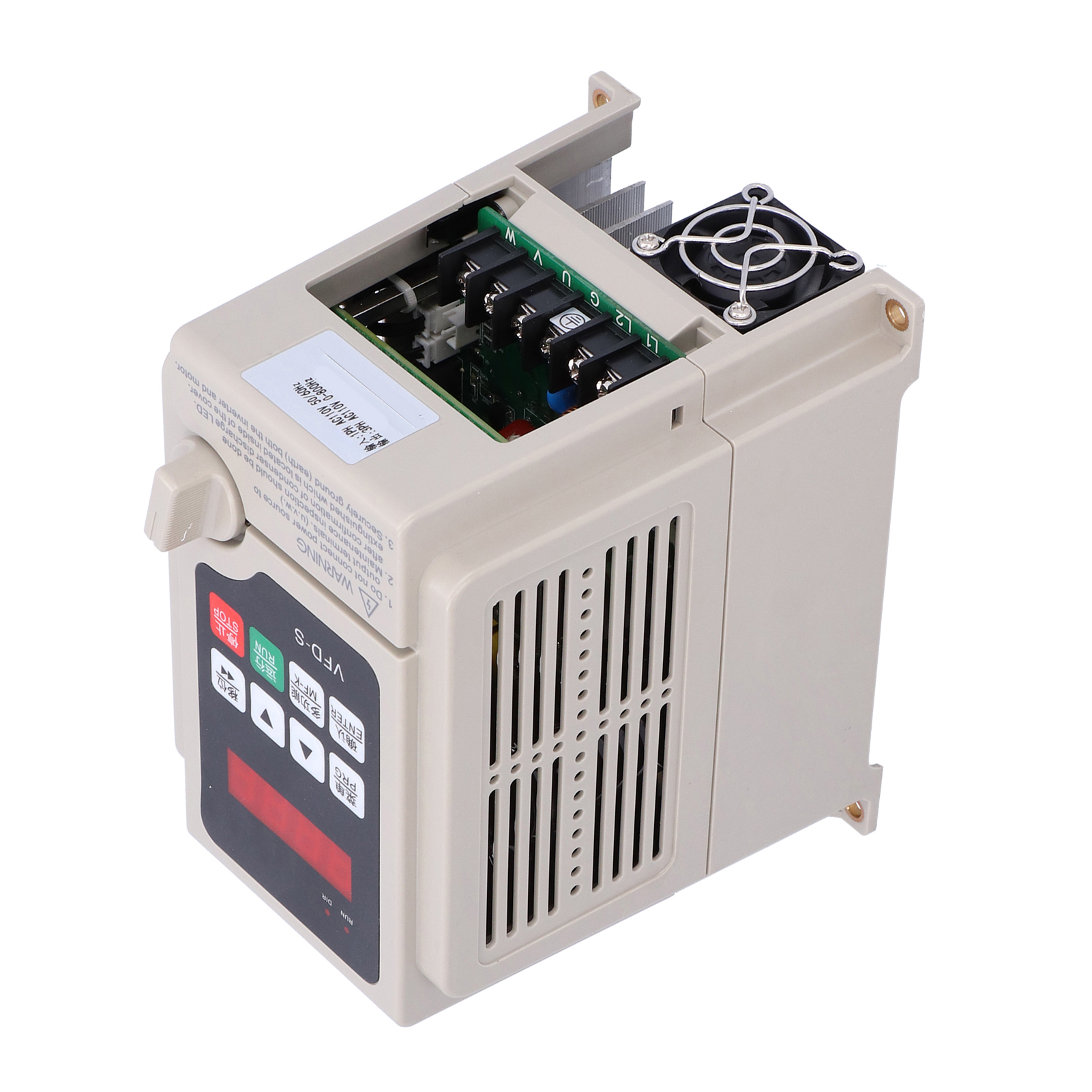 0,75 Kw Frequenzumrichter, Einphasiger 110-v-eingang, Dreiphasiger 110-v-ausgang, Serie Jls-s-1s-0.7gs