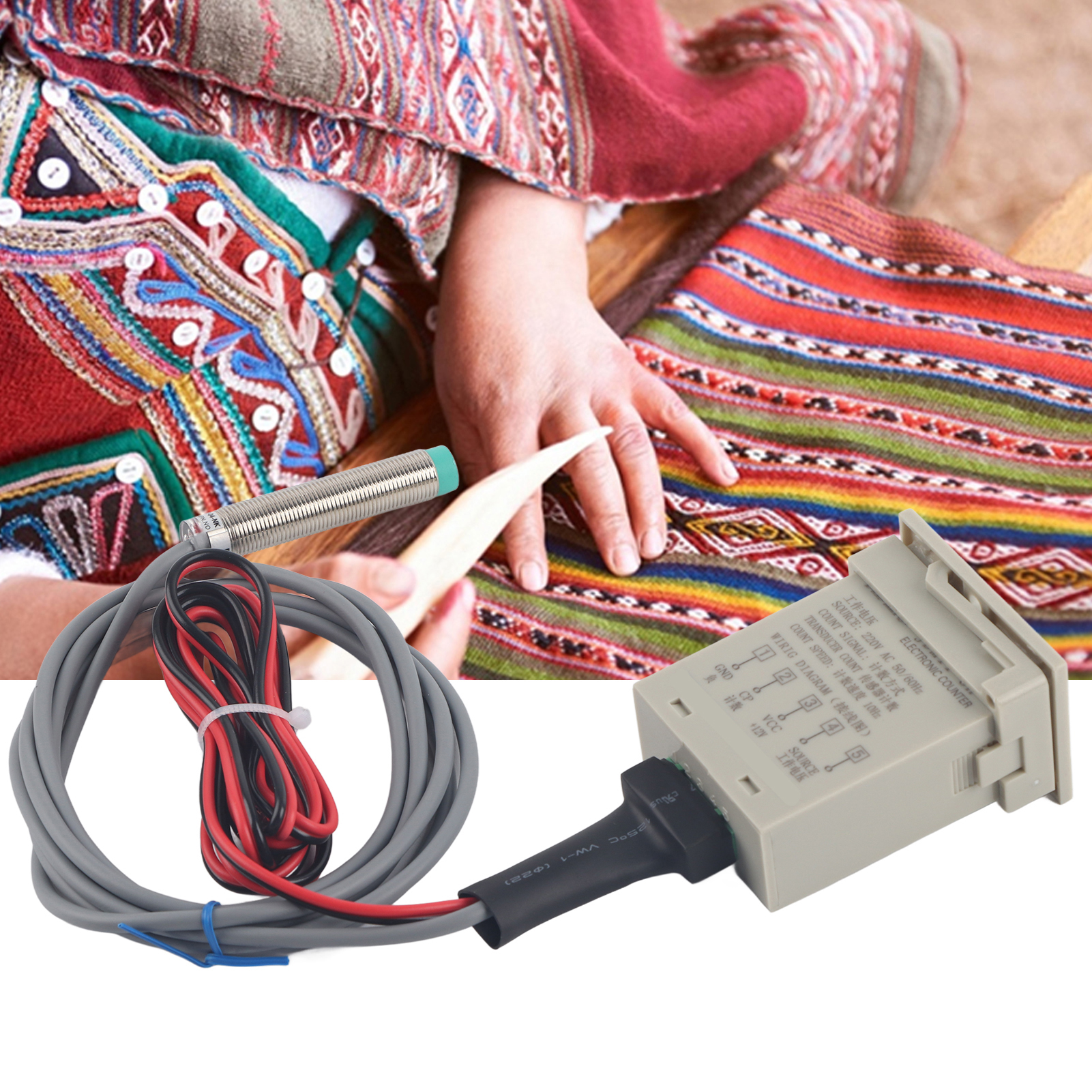 Berm® Bem-04nk-l-ct Zähler, Elektronischer Digitalanzeigesensor, Messgerät, 220 V Wechselstrom