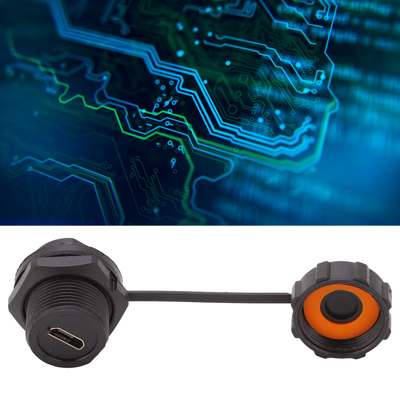 Wasserdichter E10mc-tf1-f Usb-anschluss, Rückseitige Micro-usb-buchse Auf Der Leiterplatte