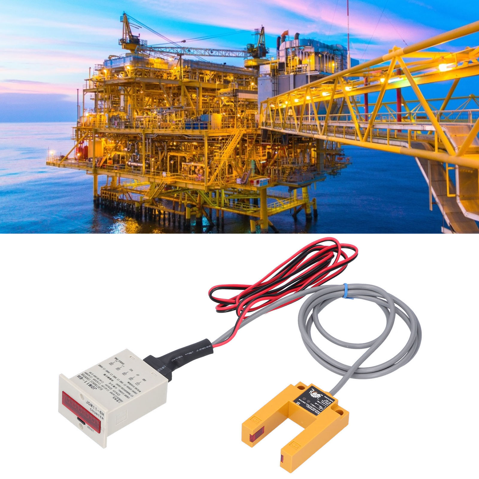 Berm® Bem-6h-30e4-ct Induktives Elektronisches Digitales Industriemessgerät, 380 V Ac