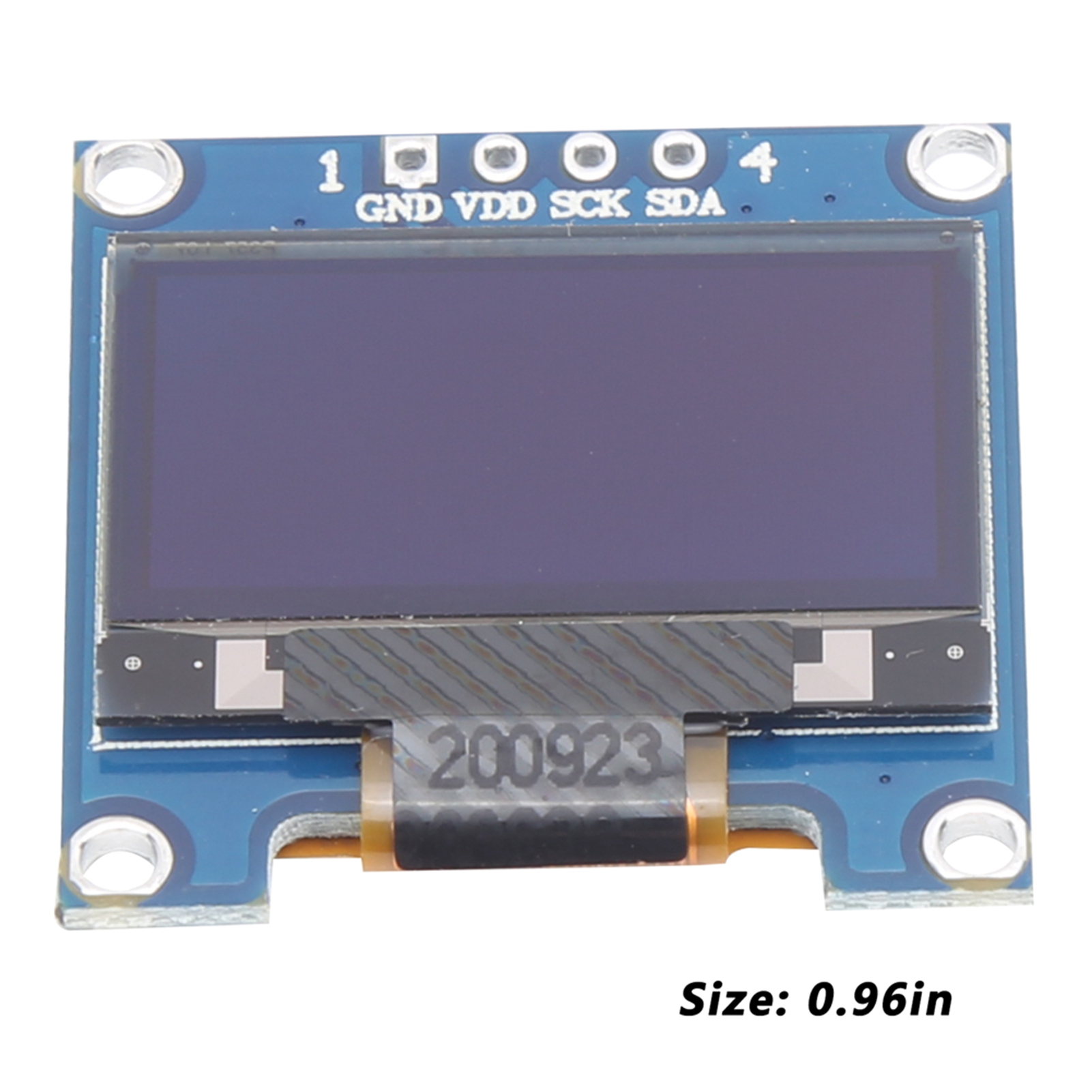 Kleines 0,96 Zoll Weißes Iic-kommunikations-oled-displaymodul
