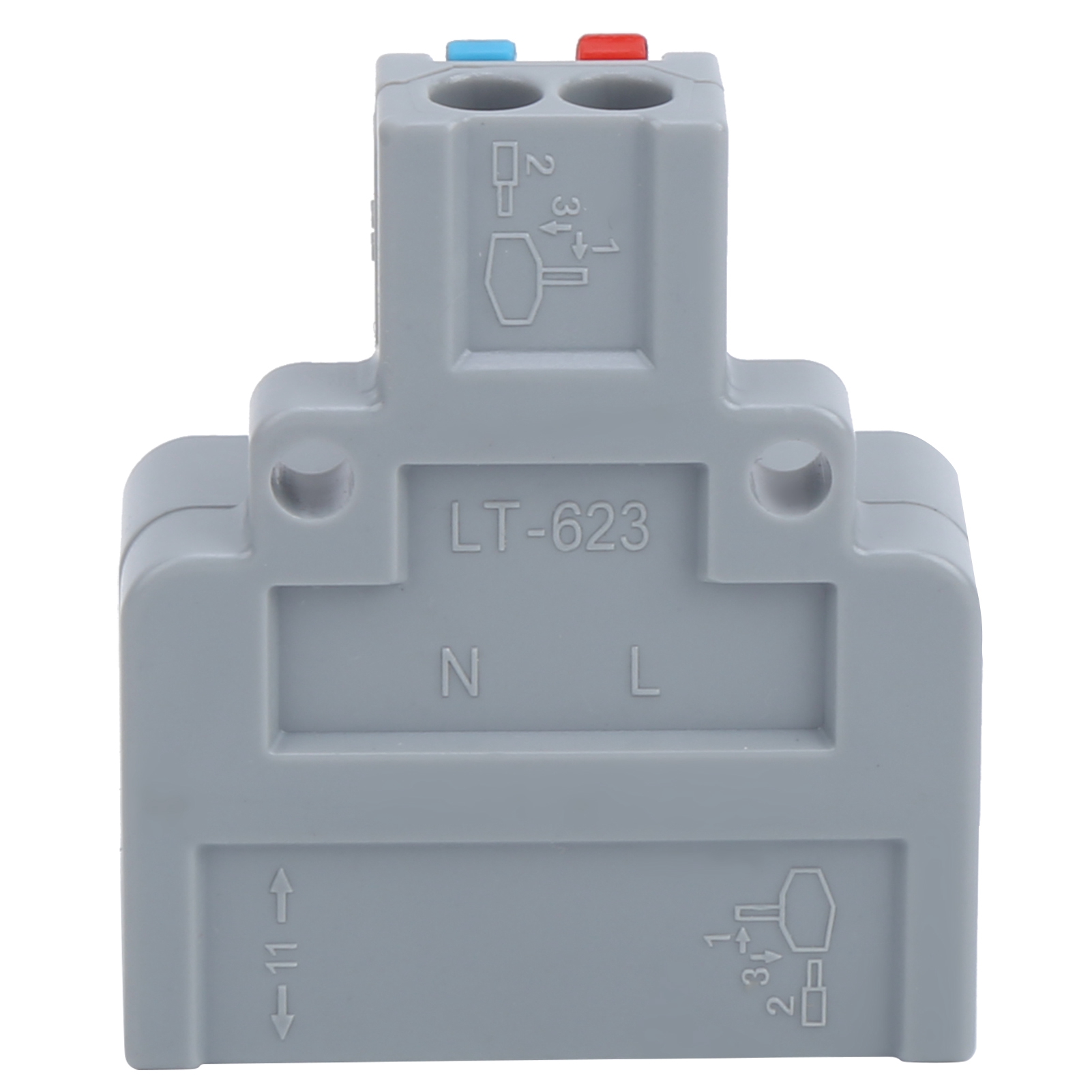 Lt-623 Selbstverriegelnde Schnellanschlussdose, 2 Eingänge, 6 Ausgänge