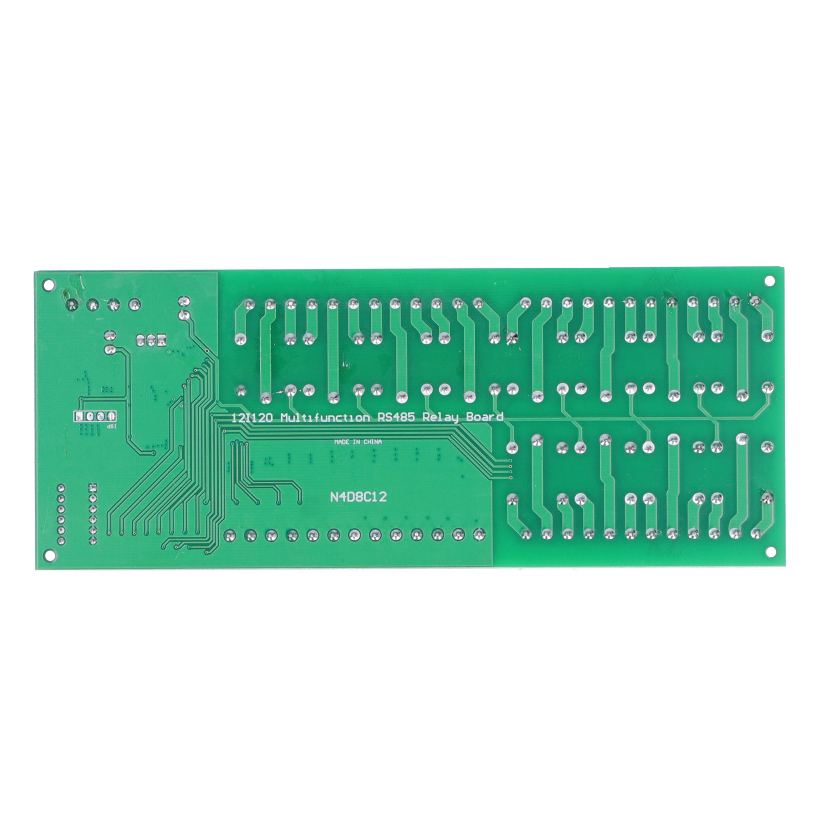 N4d8c12 12v Isoliertes Relais, 12 Eingänge, 12 Ausgänge, Rs485, Modbus Rtu-protokoll, Din35 Speicherprogrammierbare Steuerung