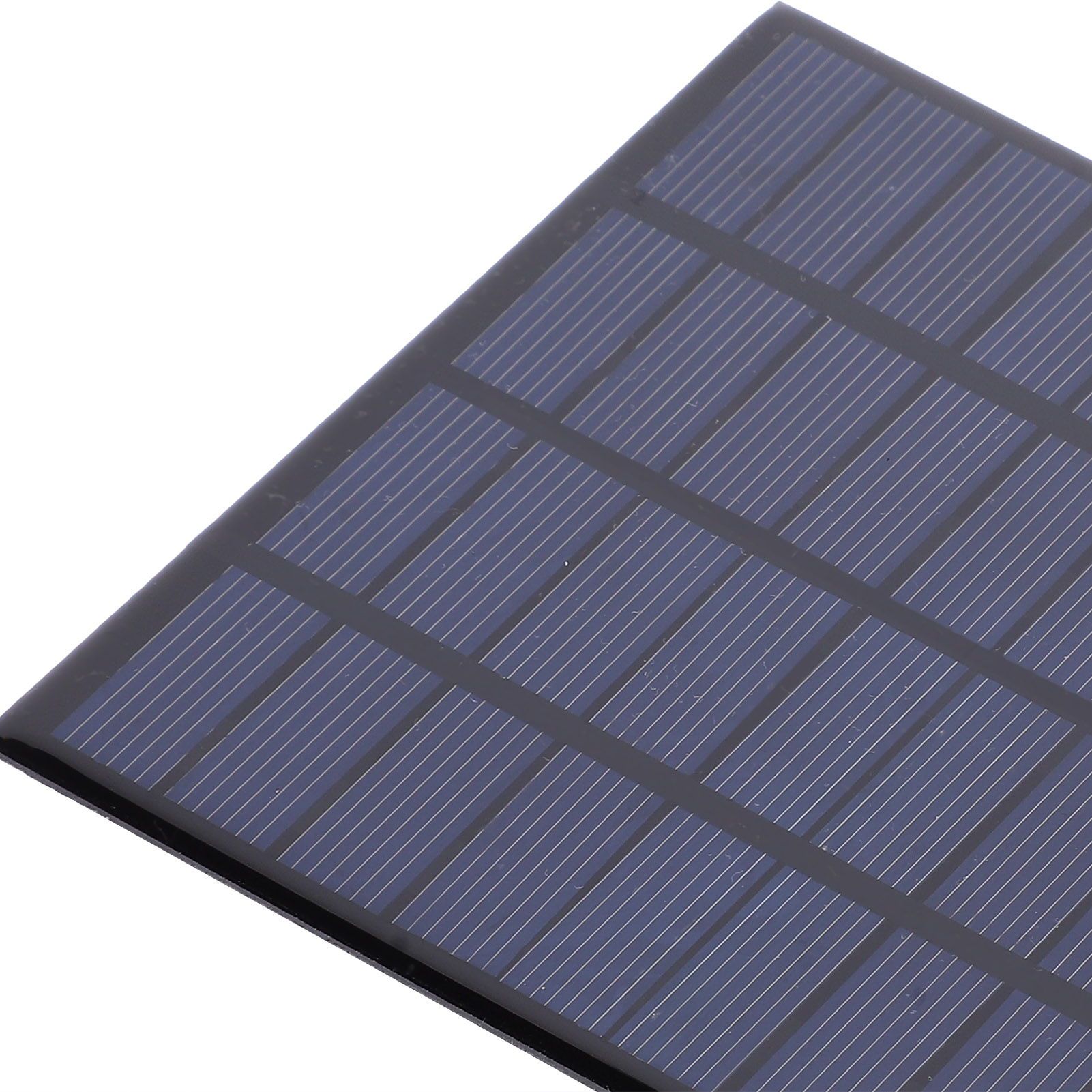 9v Dc 2w Epoxidharz-solarpanel + 100cm Rotes Und Schwarzes Kabel
