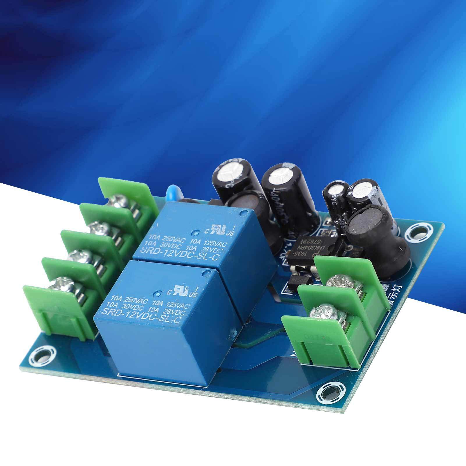 Automatisches Umschaltmodul Für Zwei Stromversorgungen, Duale 10a-stromversorgung, Zwei Eingänge Und Ein Ausgang, Stromausfall-schaltplatinenmodul, Ac85v-240v.