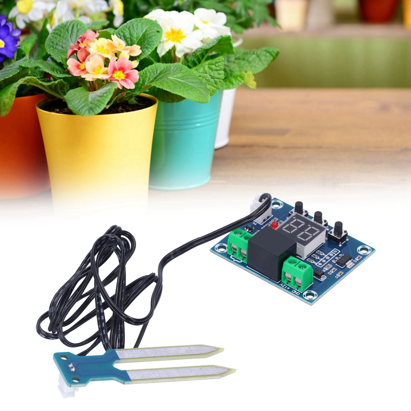 Xh-m214 Bodenfeuchteregelungsmodul Mit Digitalanzeige Dc12v