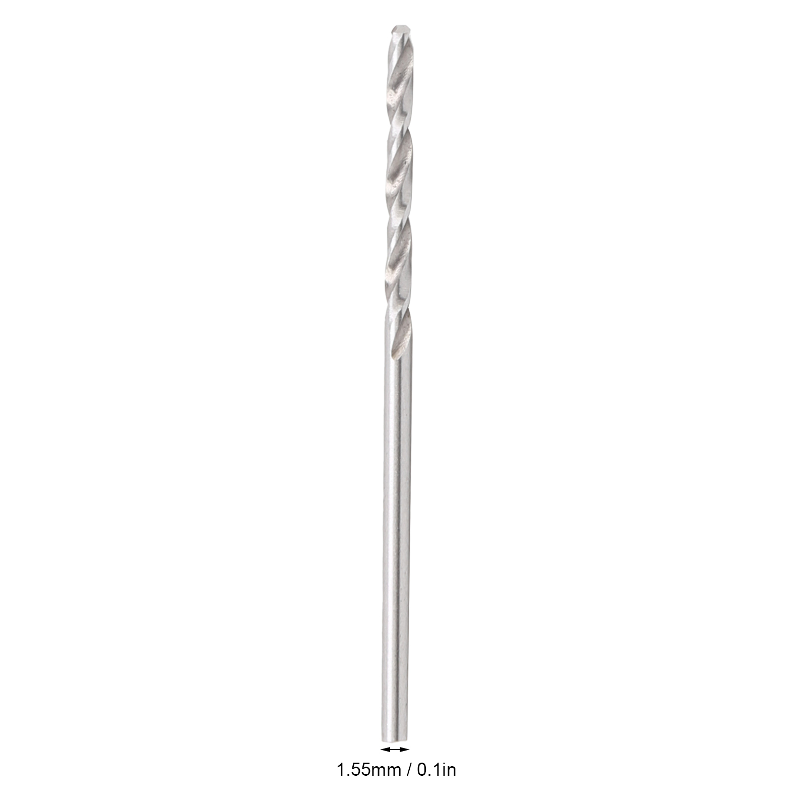 1,55 Mm Spiralbohrer Mit Geradem Schaft, Kleiner Bohrer Für Wulstbohrungen, 10er-packung