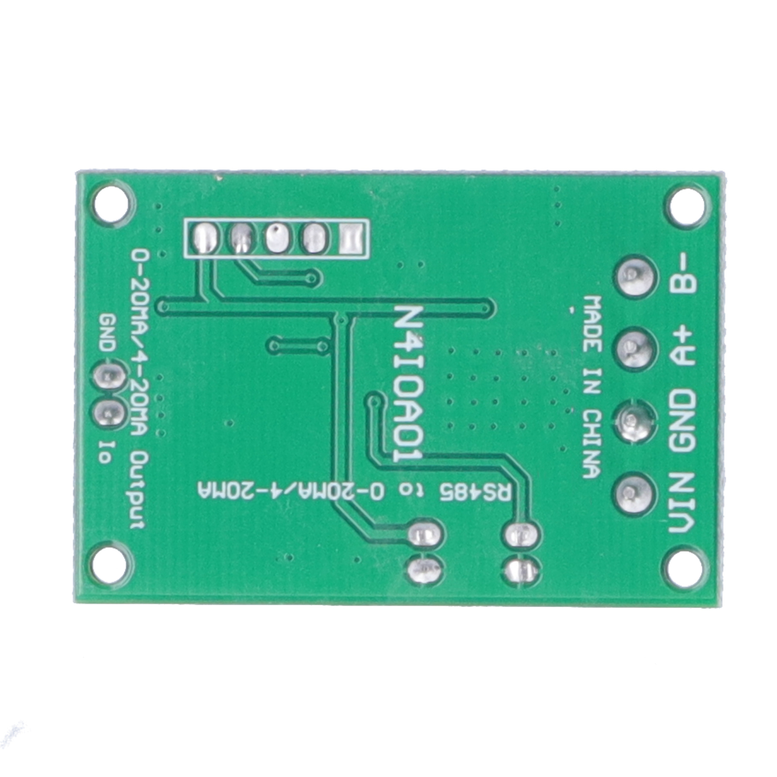 N4ioa01 Modbus Rtu Digital-analog-wandler (dac) Modul Für Speicherprogrammierbare Steuerungen Und Messgeräte, 12 V Dc Stromsignalgenerator Rs485 Auf 4-20 Ma/0-20 Ma.