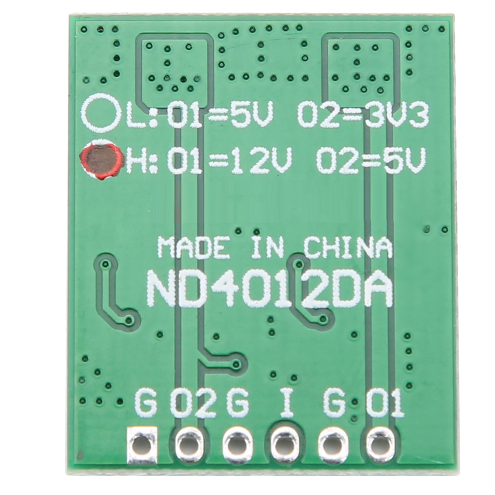 Nd4012da 10w Dual-output Dc/dc-abwärtswandlermodul, 12v/5v/3,3v Dc-spannungsreglerplatine