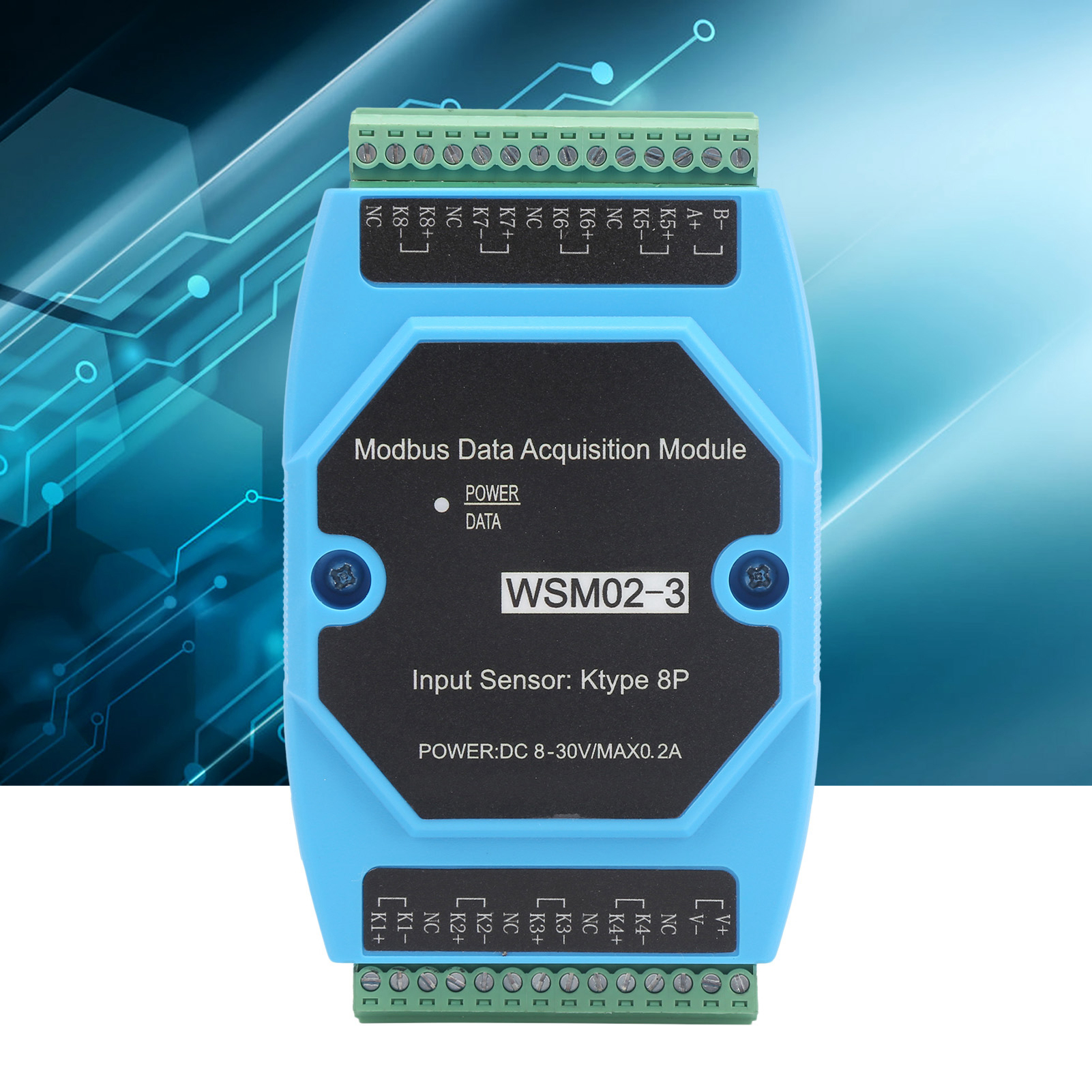 Temperaturerfassungsmodul Typ K Wsm02-3modbus 1818500