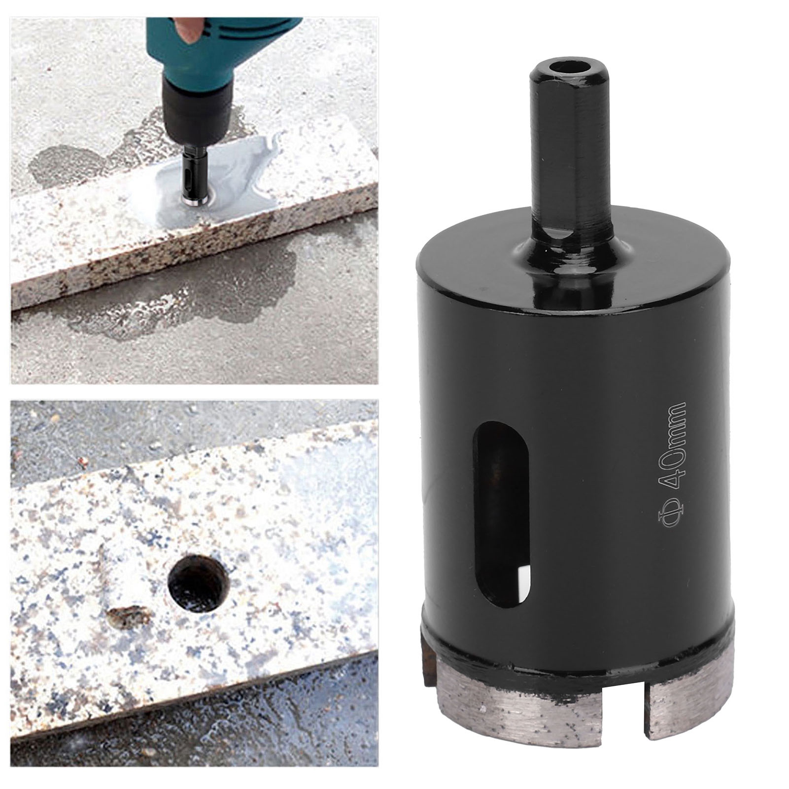 40-mm-sinterdiamantbohrer Zum Bohren Von Keramikfliesen, Beton Und Marmor