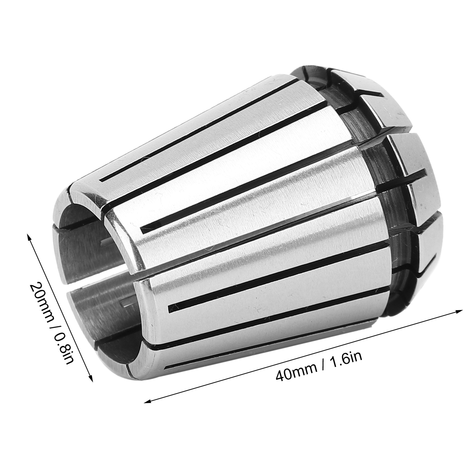 Flexible Spannzange Er32 Mit Einer Präzision Von 0,015 Mm Spannzange Er32-20