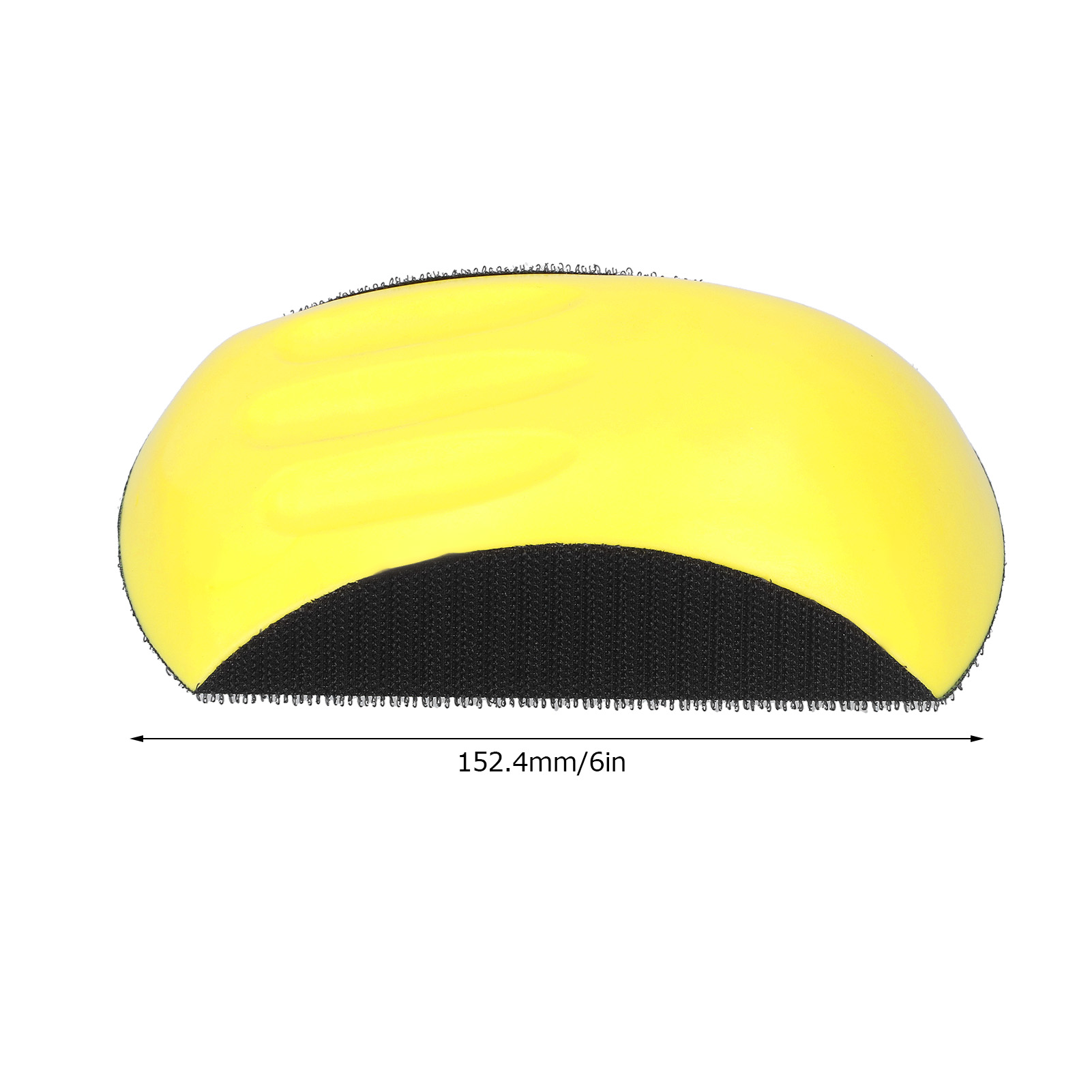 Handflächengroßer Schleifklotz, Winkelschleifer Mit Klettverschlussbasis, 150 Mm (6 Zoll)