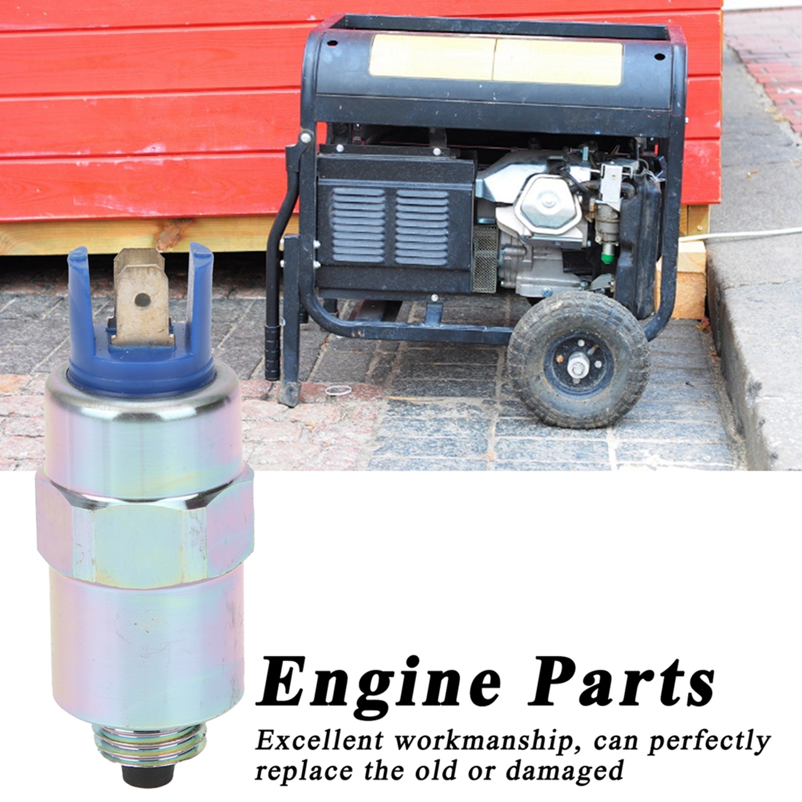 26420472 Kraftstoffabsperrschalter, Kraftstoffabsperrventil, Teile Für 12-v-dieselgenerator