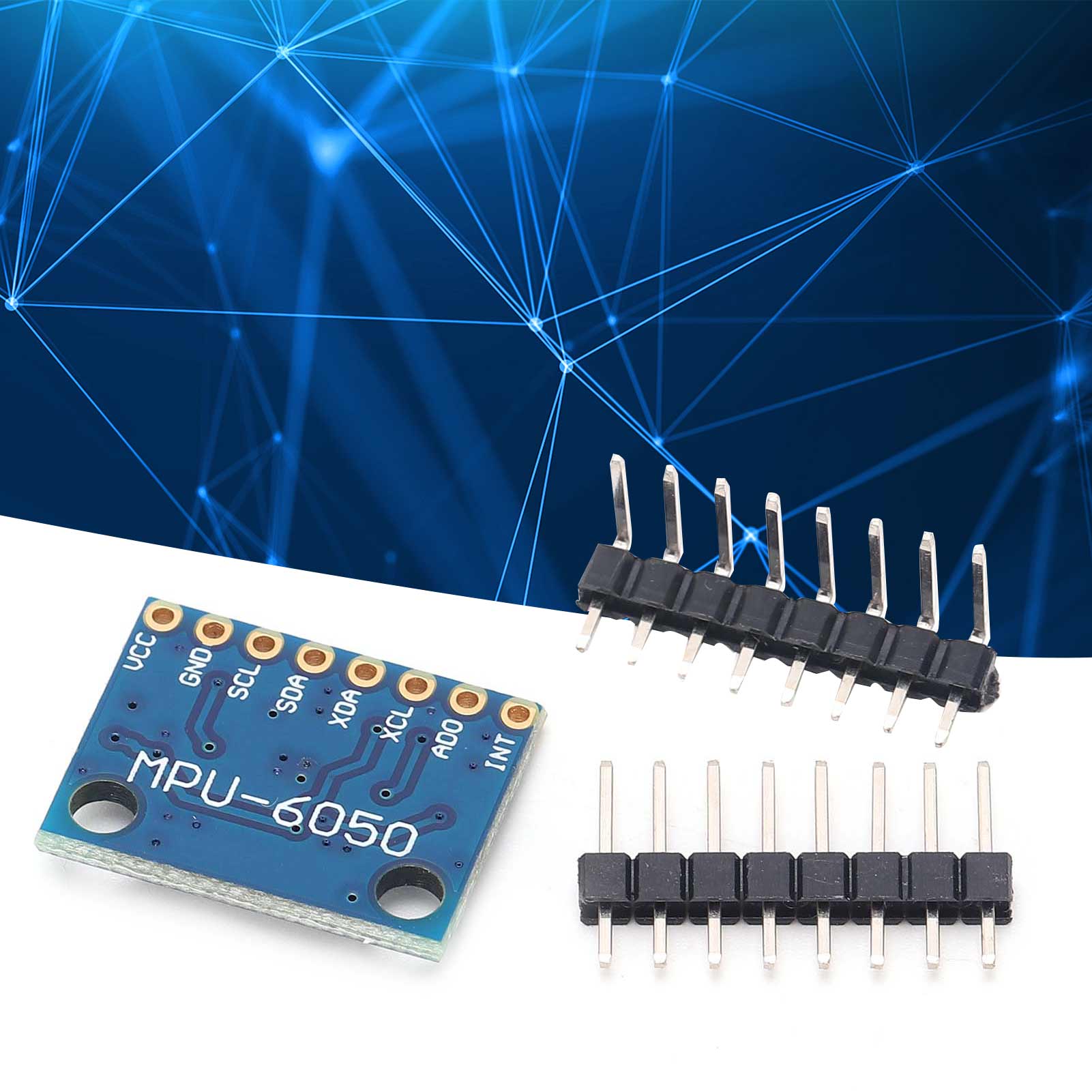Mpu-6050 Modul 6dof Triaxialer Beschleunigungsmesser-gyroskop Gy-521