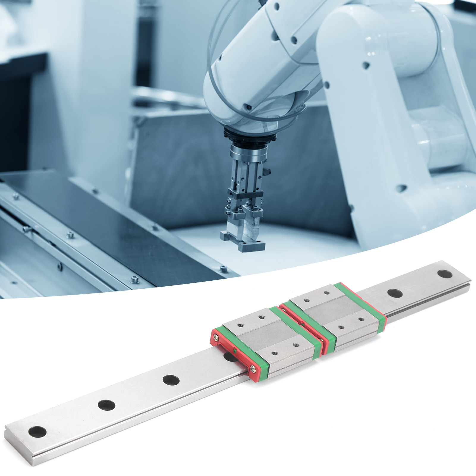 Linearführungsschiene, Vergrößerter Miniatur-schlitten Mgw12c-300-2r