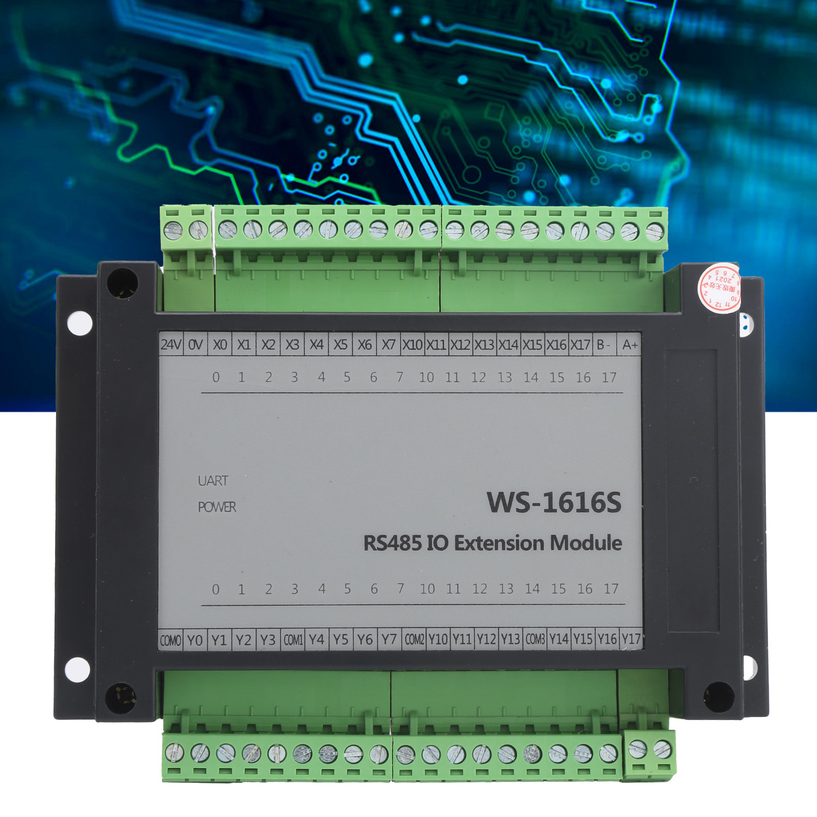 Ws-1616sr 16-kanal-relais-eingangs-/ausgangsmodul 1811100