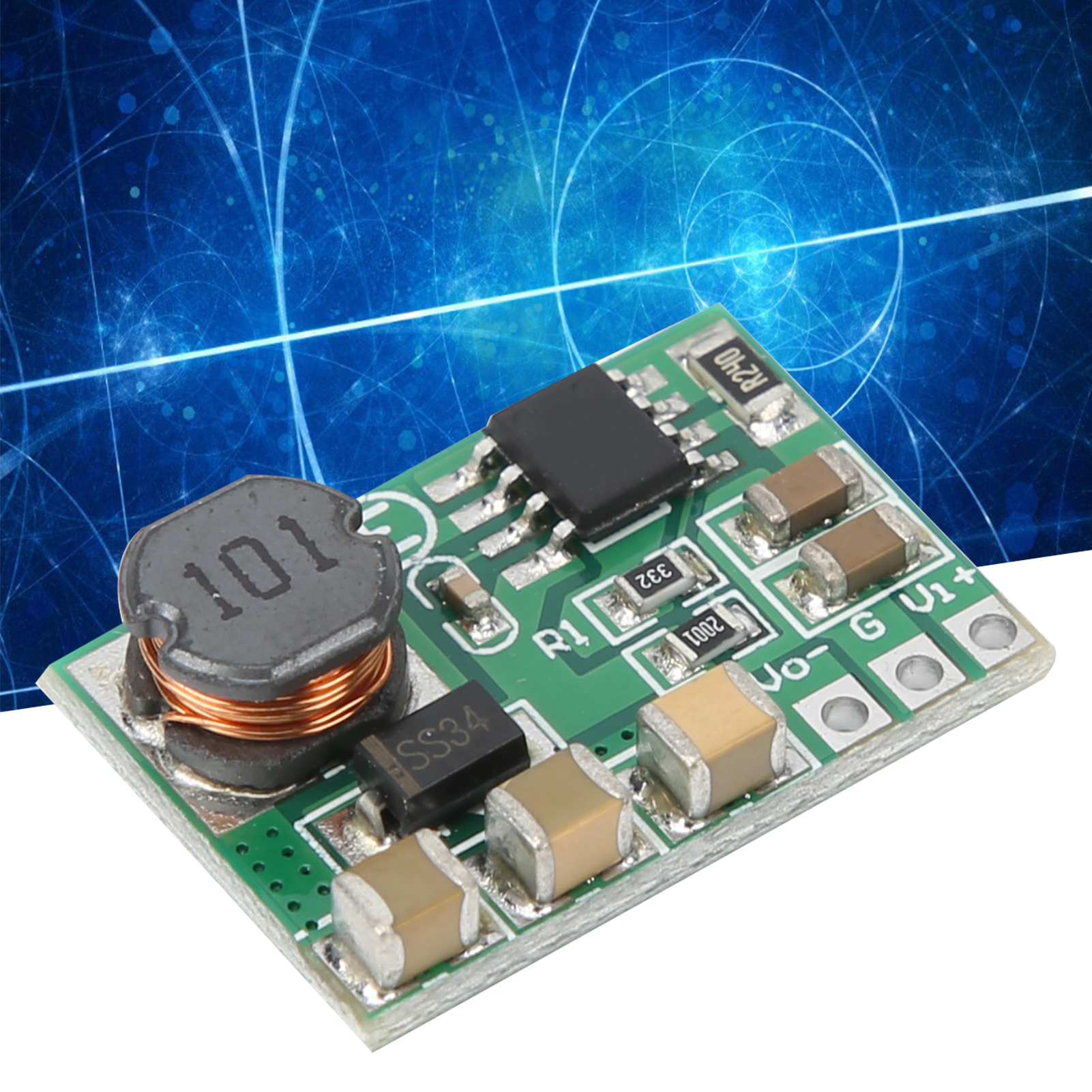 Dd0315na 3-15v Bis -3,3v, -5v, -6v, -9v, -12v, -15v Aufwärts-/abwärts-/negativspannungsmodul Für Adc-, Dac- Und Lcd-netzteile Bis Hinunter Zu -12v.