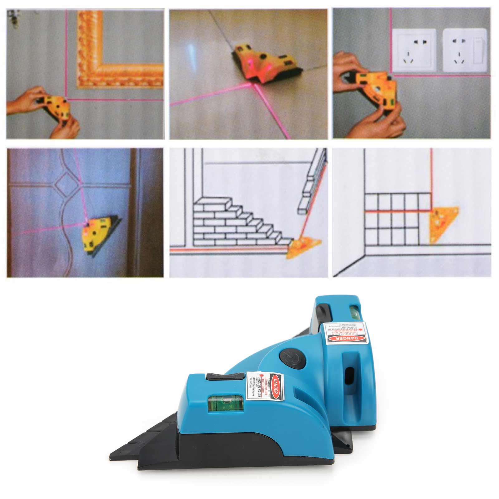 Rechtwinklige (90°) Laserwasserwaage, Laser-wasserwaage, Infrarot-wasserwaage
