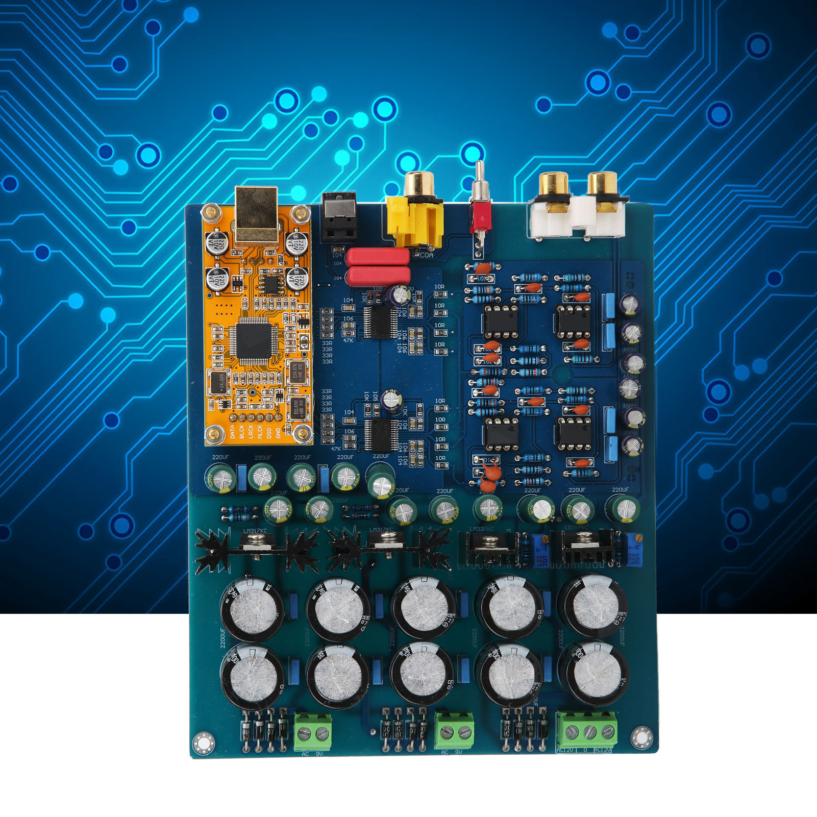 Deluxe Yj-dual-chip Ak4396vf+ak4113 Digital-analog-wandler (dac)
