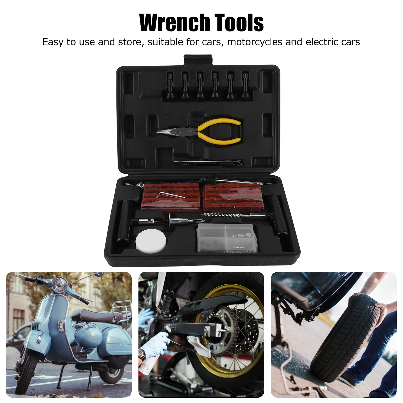 93-teiliges Schnellreparatur-werkzeugset