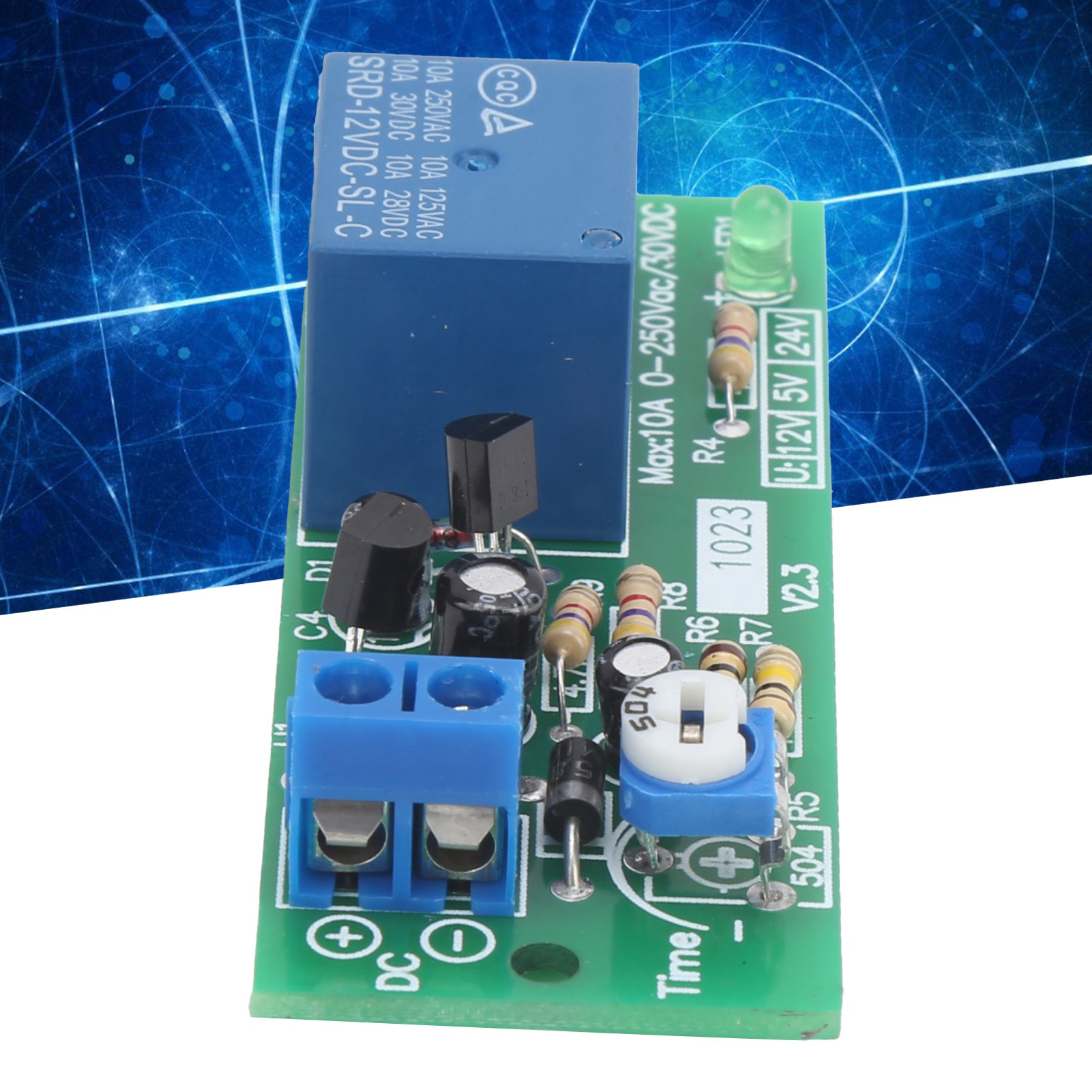 5v/12v/24v Zeitverzögerungsrelais Qf1023-a-10mdc5v