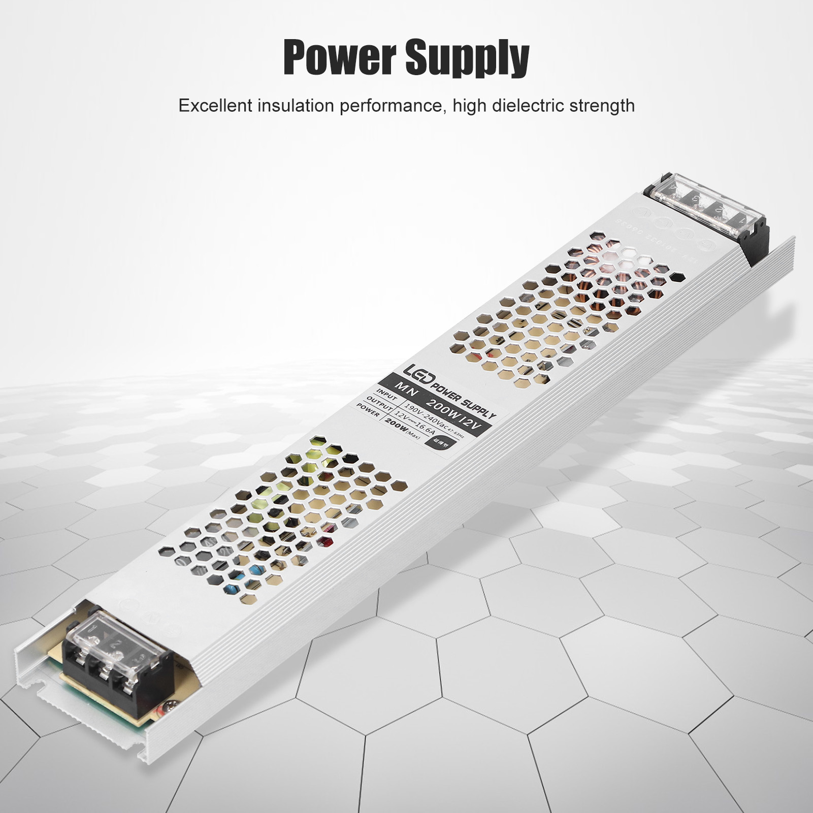 Schaltnetzteil Für Led-streifen Der Ctn-serie, 200 W, 12 V Ac, 190–240 V