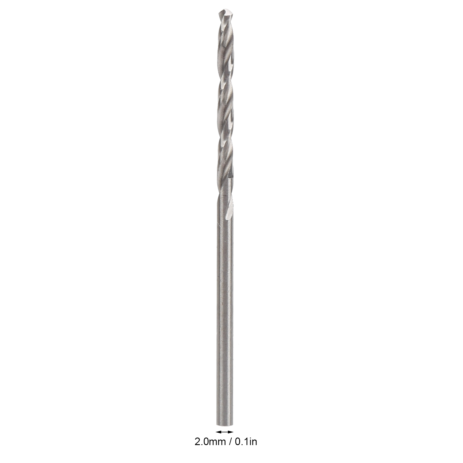 2,0 Mm Spiralbohrer Mit Geradem Schaft, Kleiner Bohrer Für Wulstbohrungen, 10er-packung